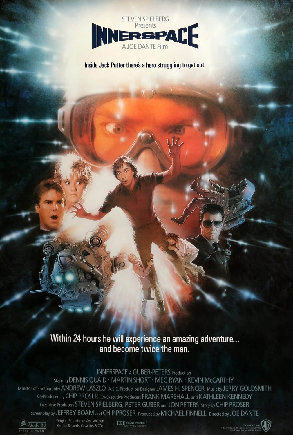 Extra Large Movie Poster Image for Innerspace (#3 of 5)