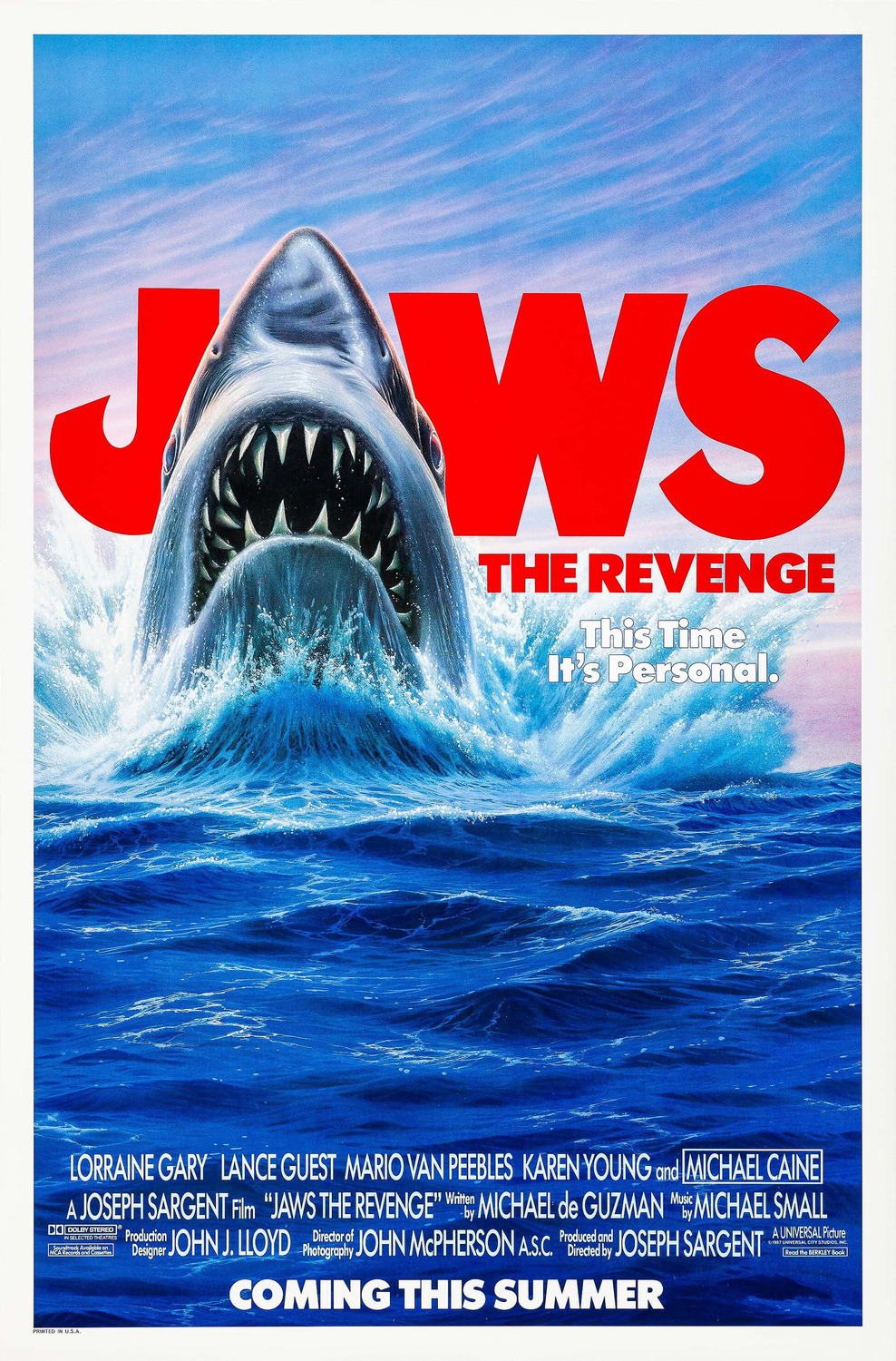 Extra Large Movie Poster Image for Jaws: The Revenge (#1 of 2)