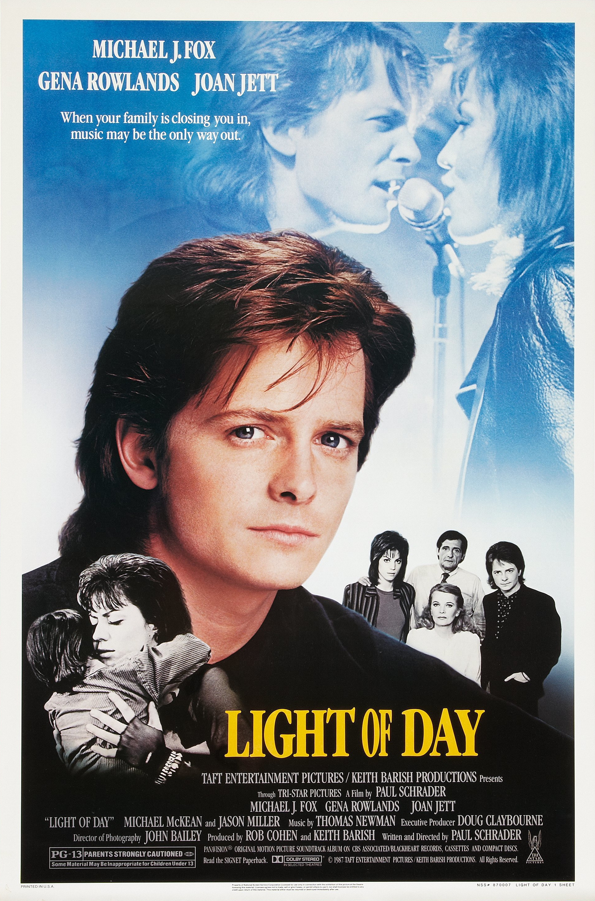 Mega Sized Movie Poster Image for Light of Day 
