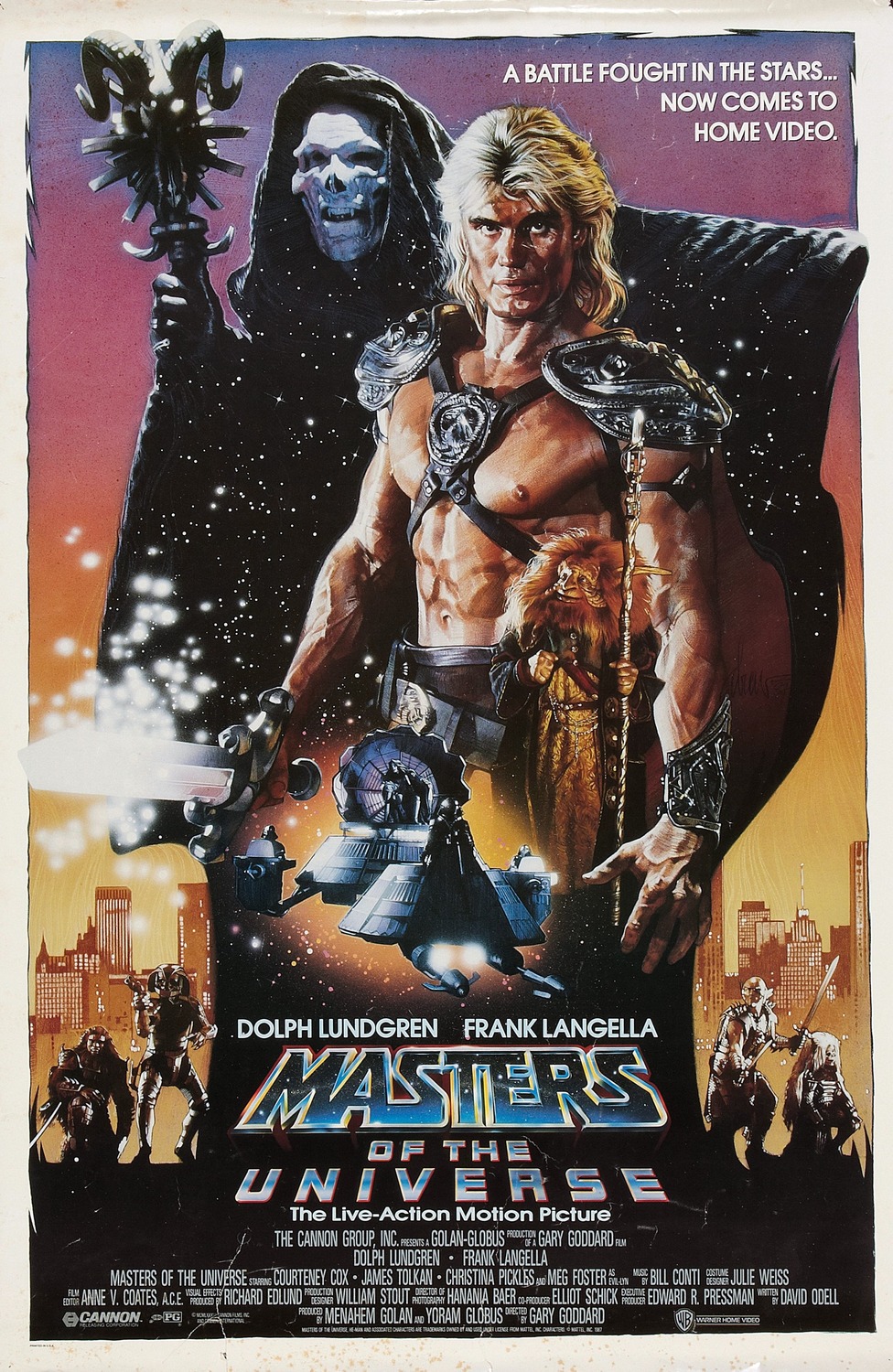 Extra Large Movie Poster Image for Masters of the Universe (#2 of 4)