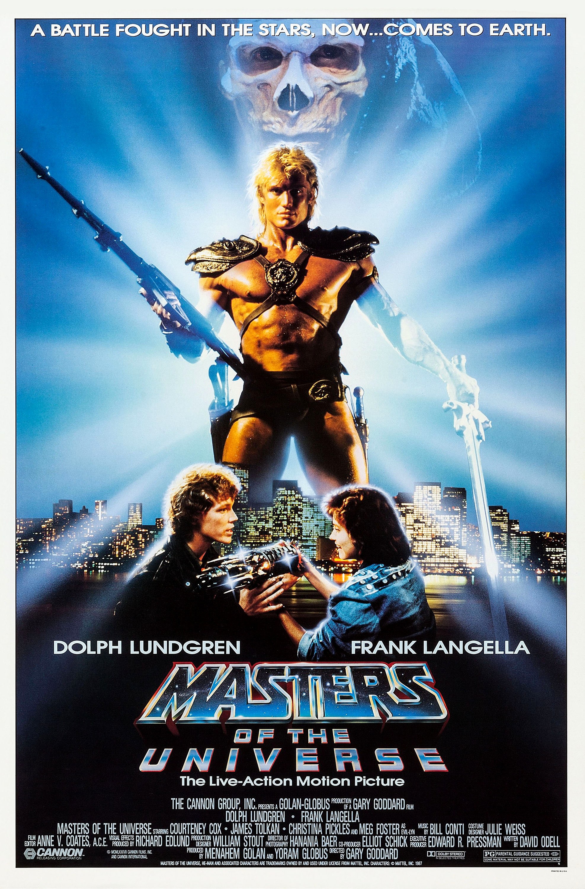 Mega Sized Movie Poster Image for Masters of the Universe (#1 of 4)