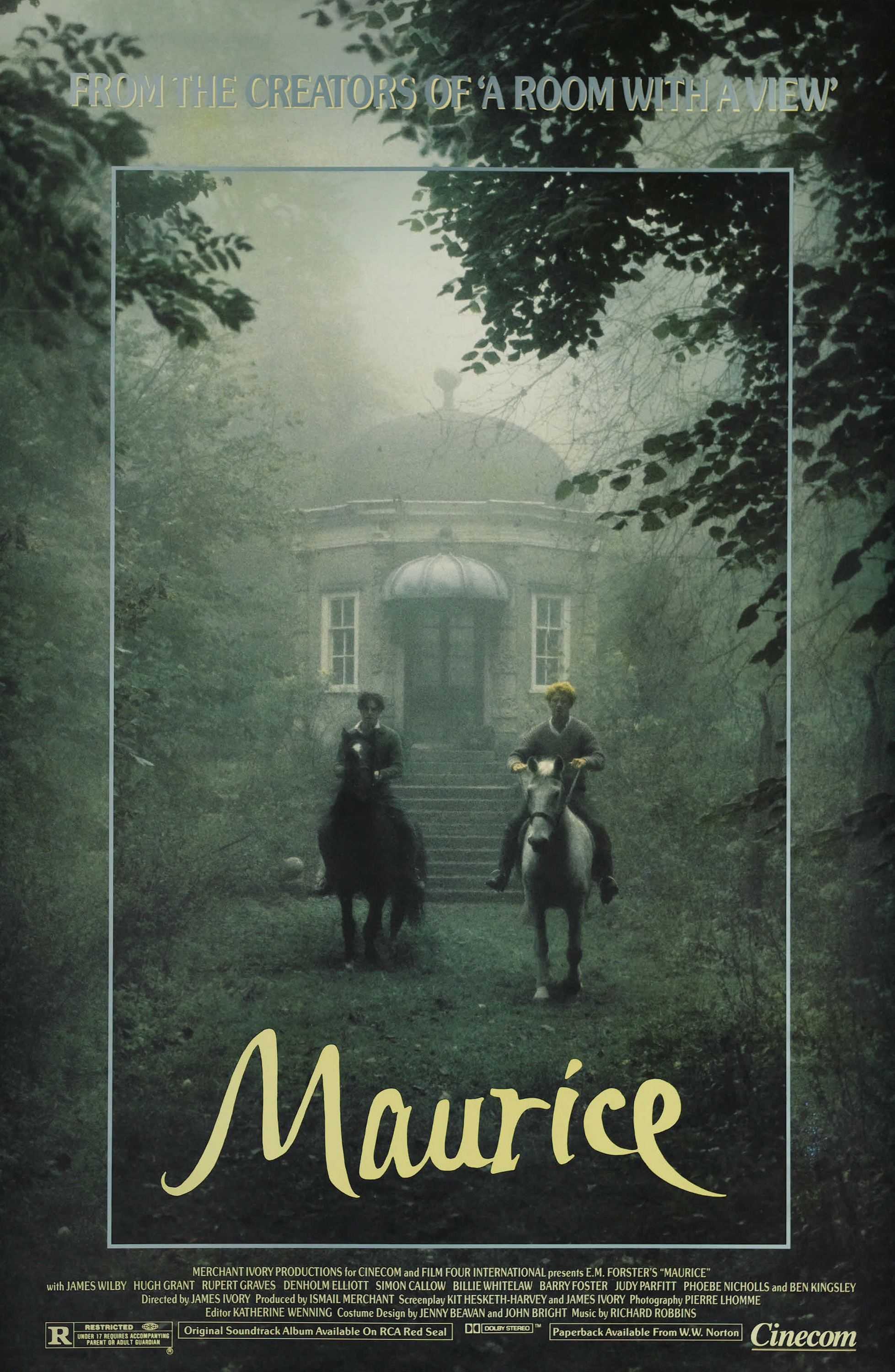 Mega Sized Movie Poster Image for Maurice (#1 of 2)