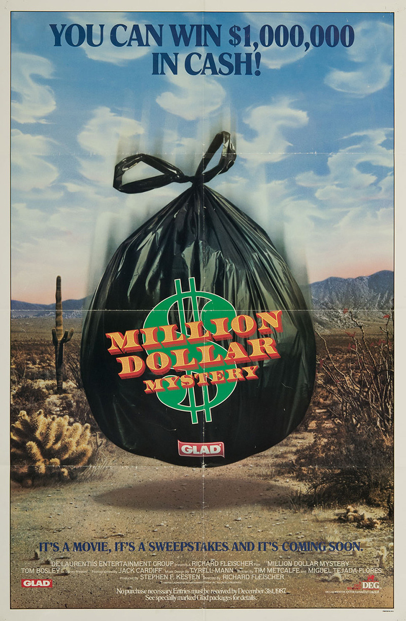 Extra Large Movie Poster Image for Million Dollar Mystery (#1 of 2)