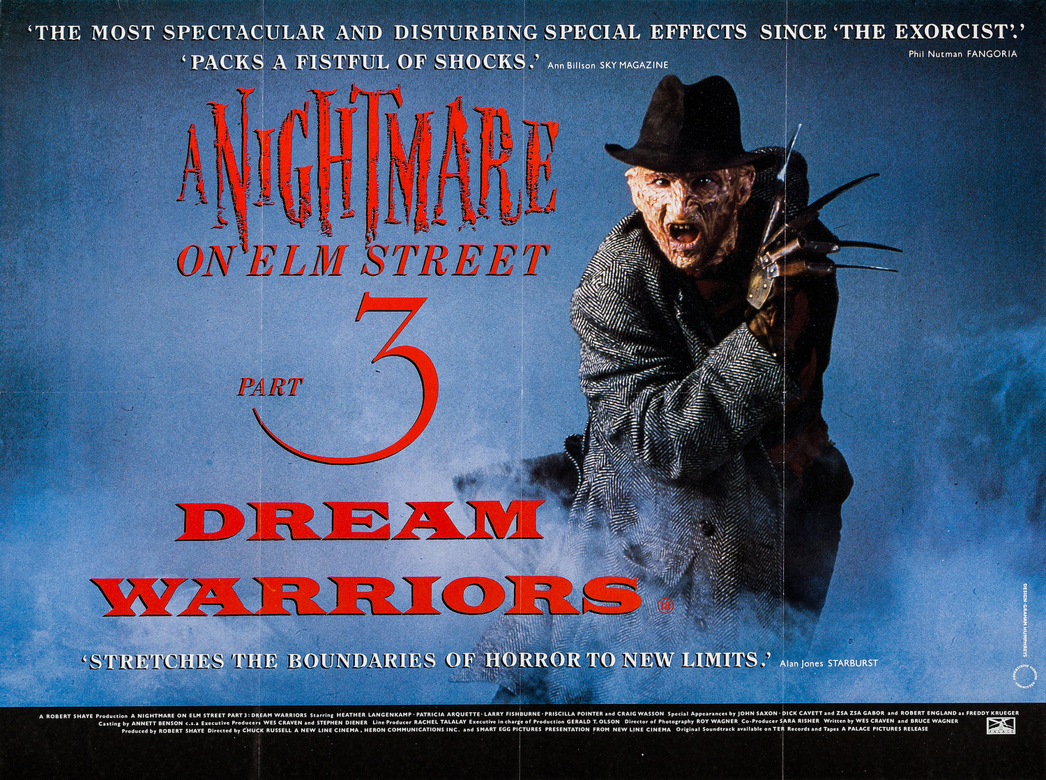 Extra Large Movie Poster Image for A Nightmare on Elm Street 3: Dream Warriors (#4 of 5)