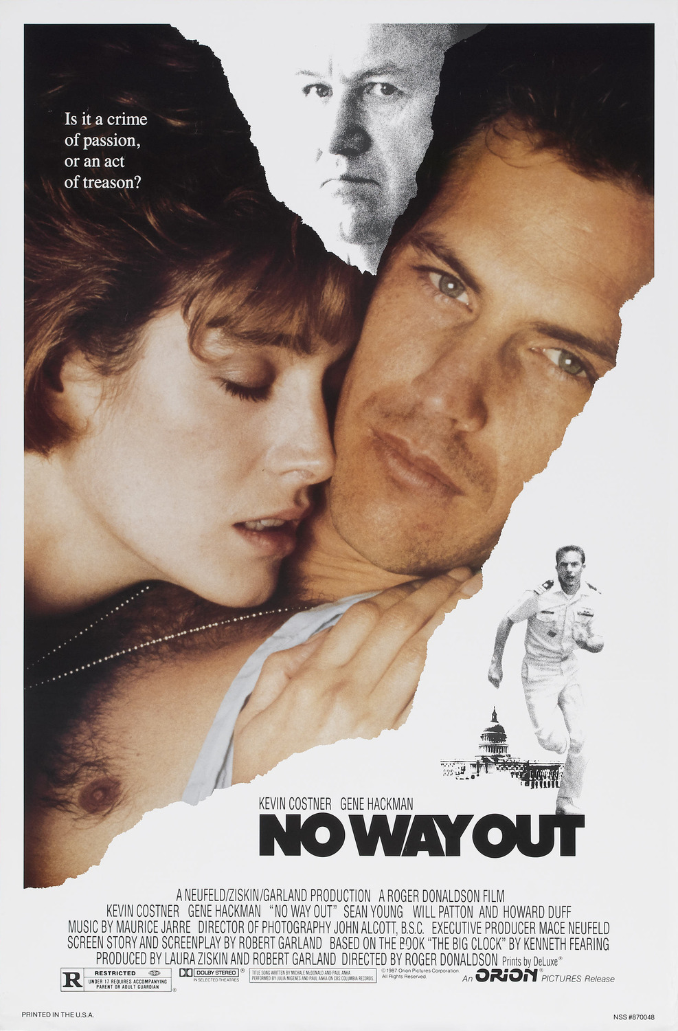 Extra Large Movie Poster Image for No Way Out 