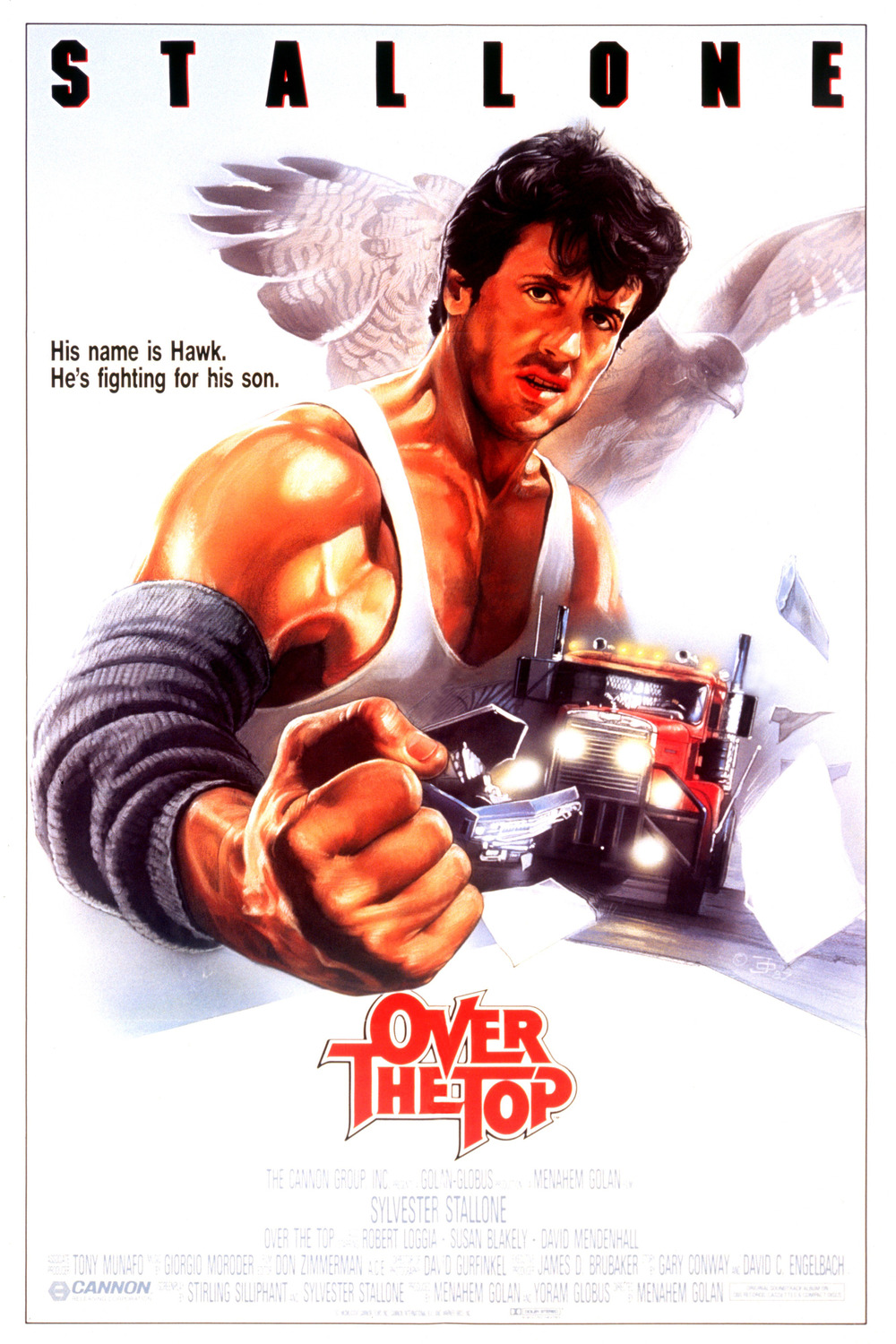 Extra Large Movie Poster Image for Over the Top (#2 of 2)
