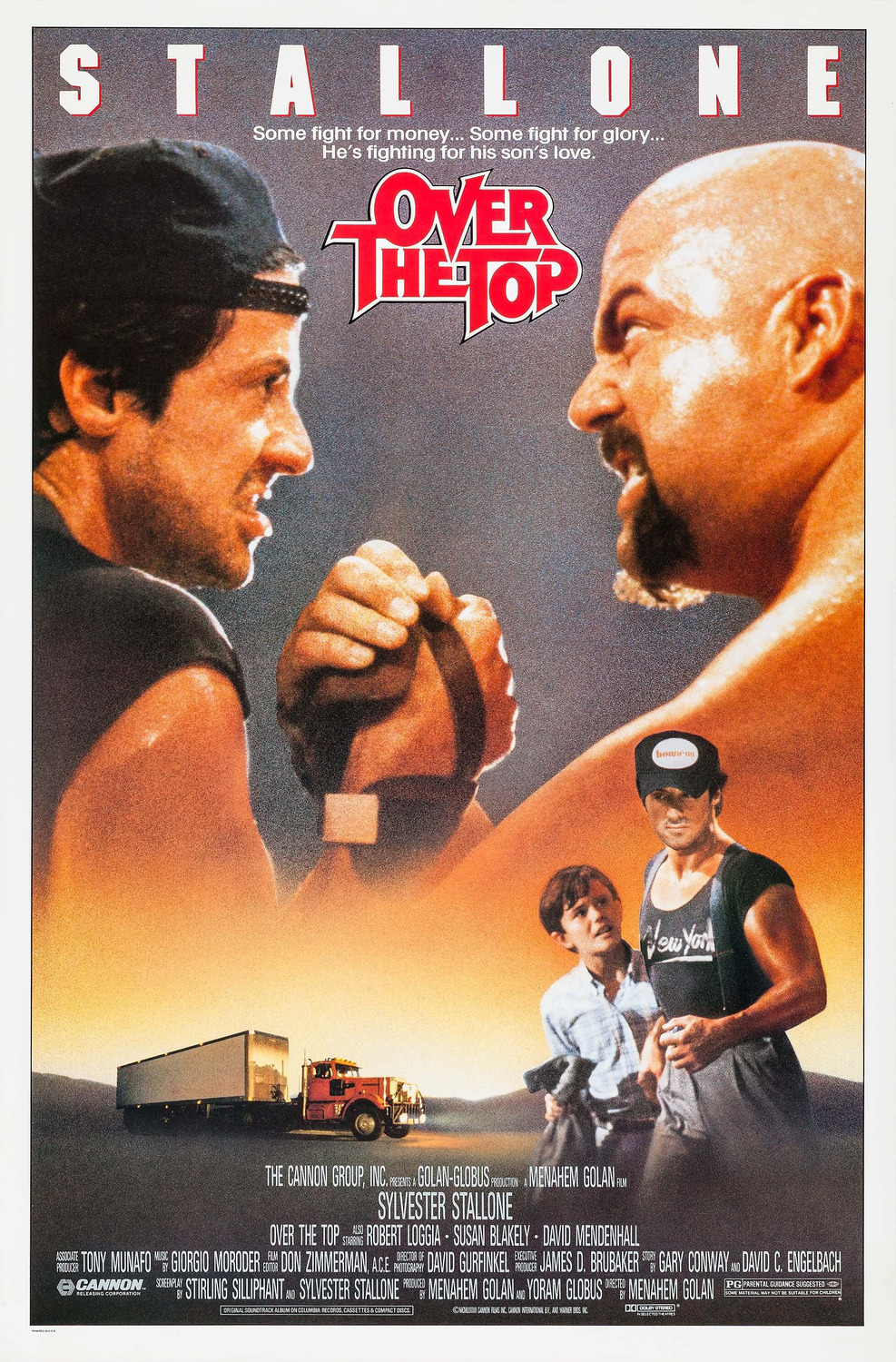 Extra Large Movie Poster Image for Over the Top (#1 of 2)