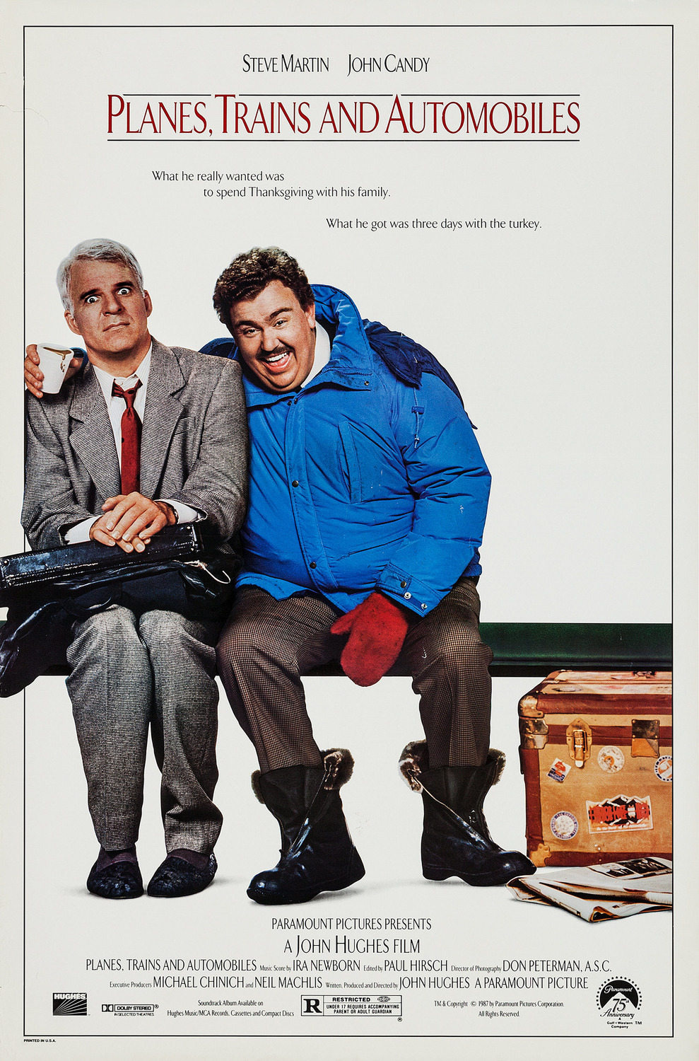 Extra Large Movie Poster Image for Planes, Trains & Automobiles (#1 of 3)