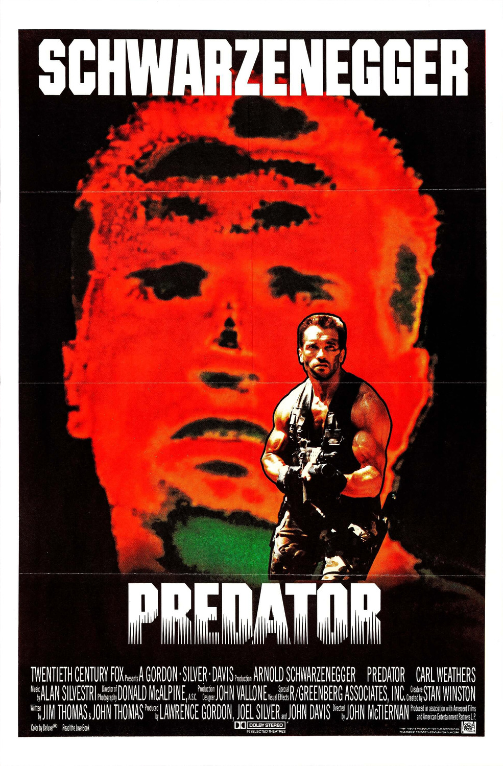 Extra Large Movie Poster Image for Predator (#3 of 4)