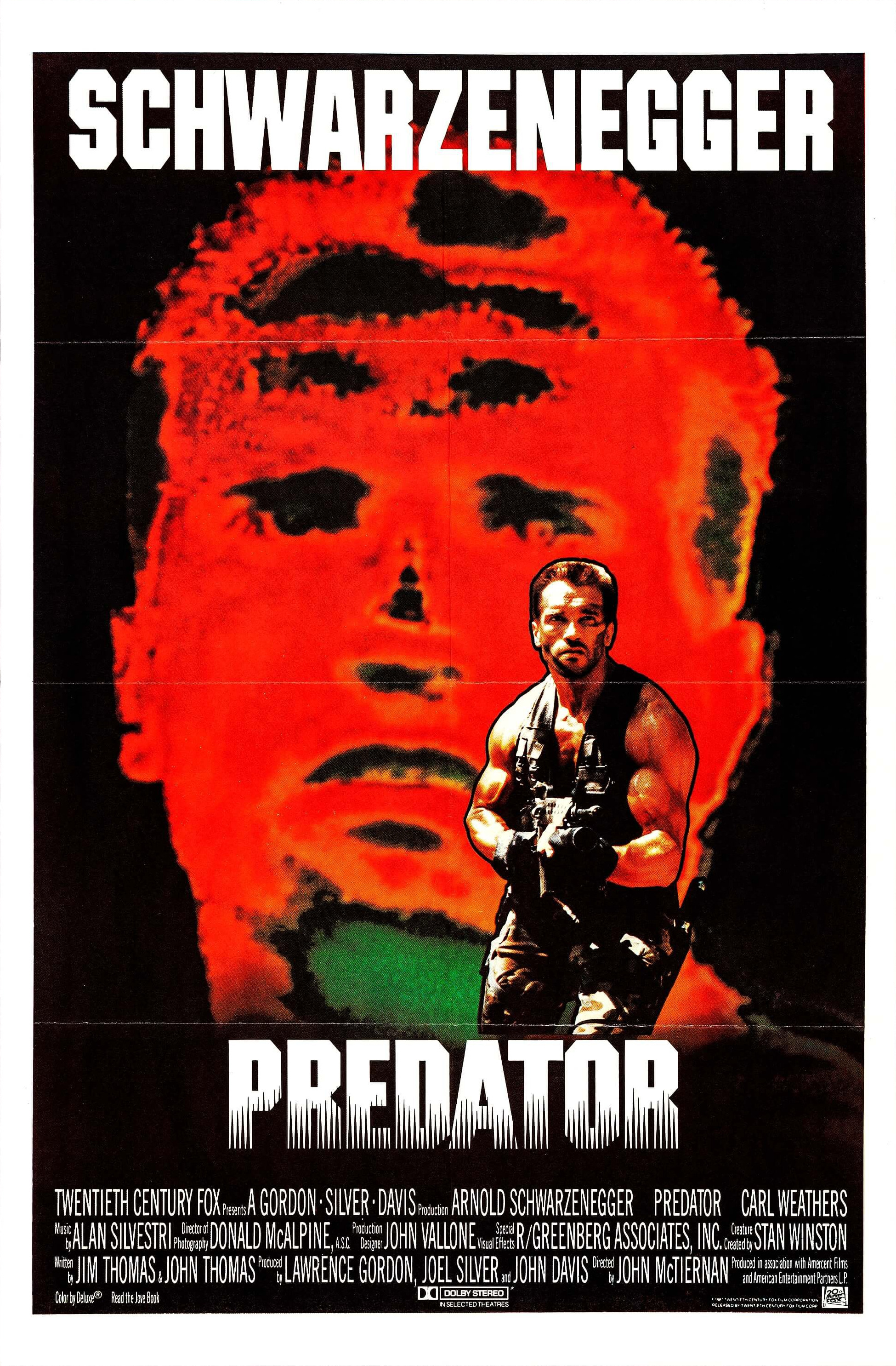 Mega Sized Movie Poster Image for Predator (#3 of 4)