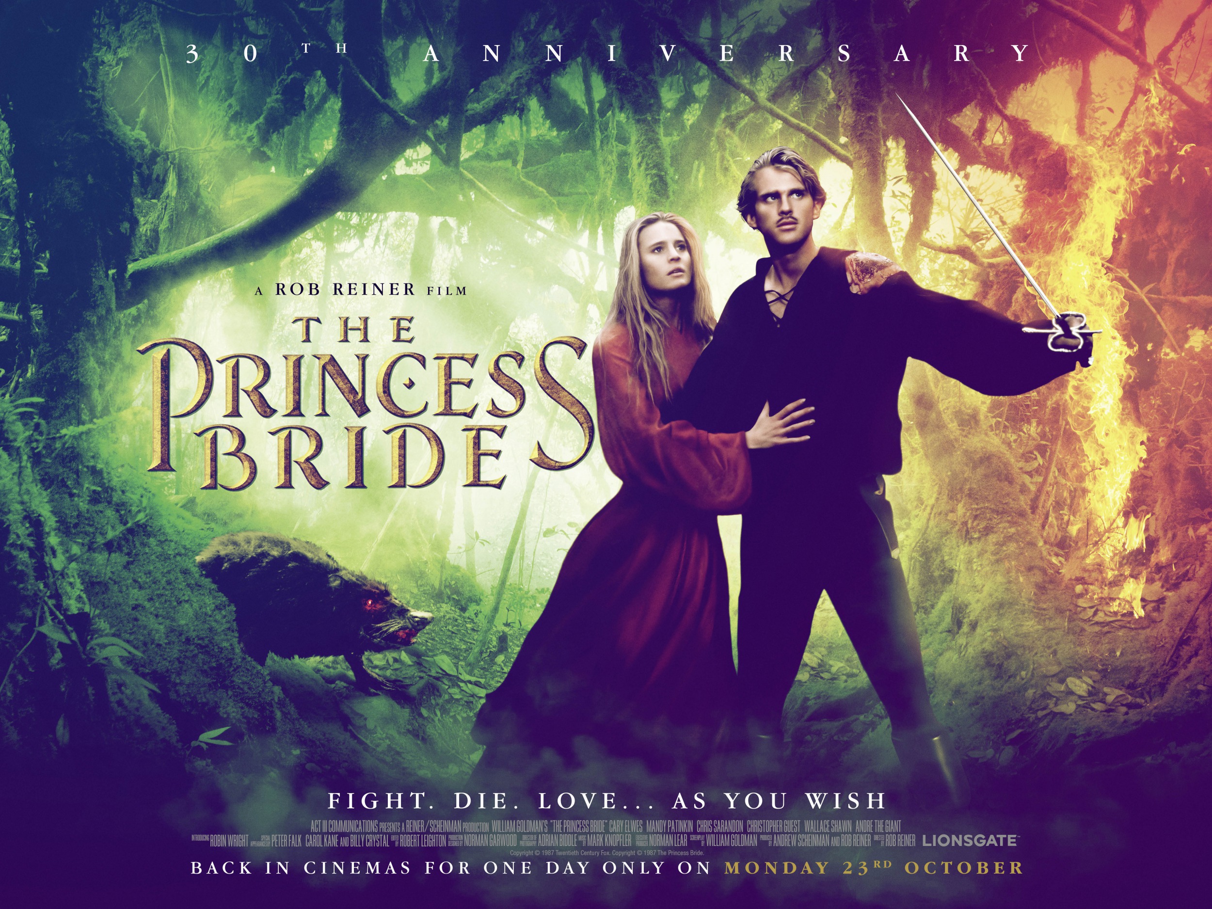 Mega Sized Movie Poster Image for The Princess Bride (#3 of 4)
