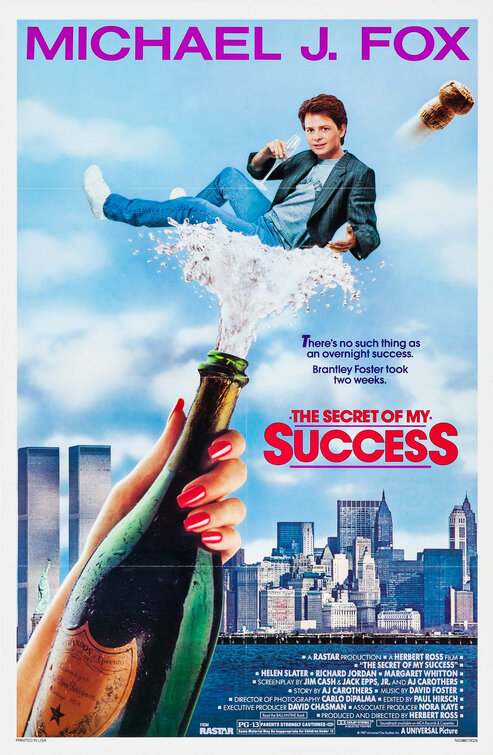 The Secret of my Success Movie Poster