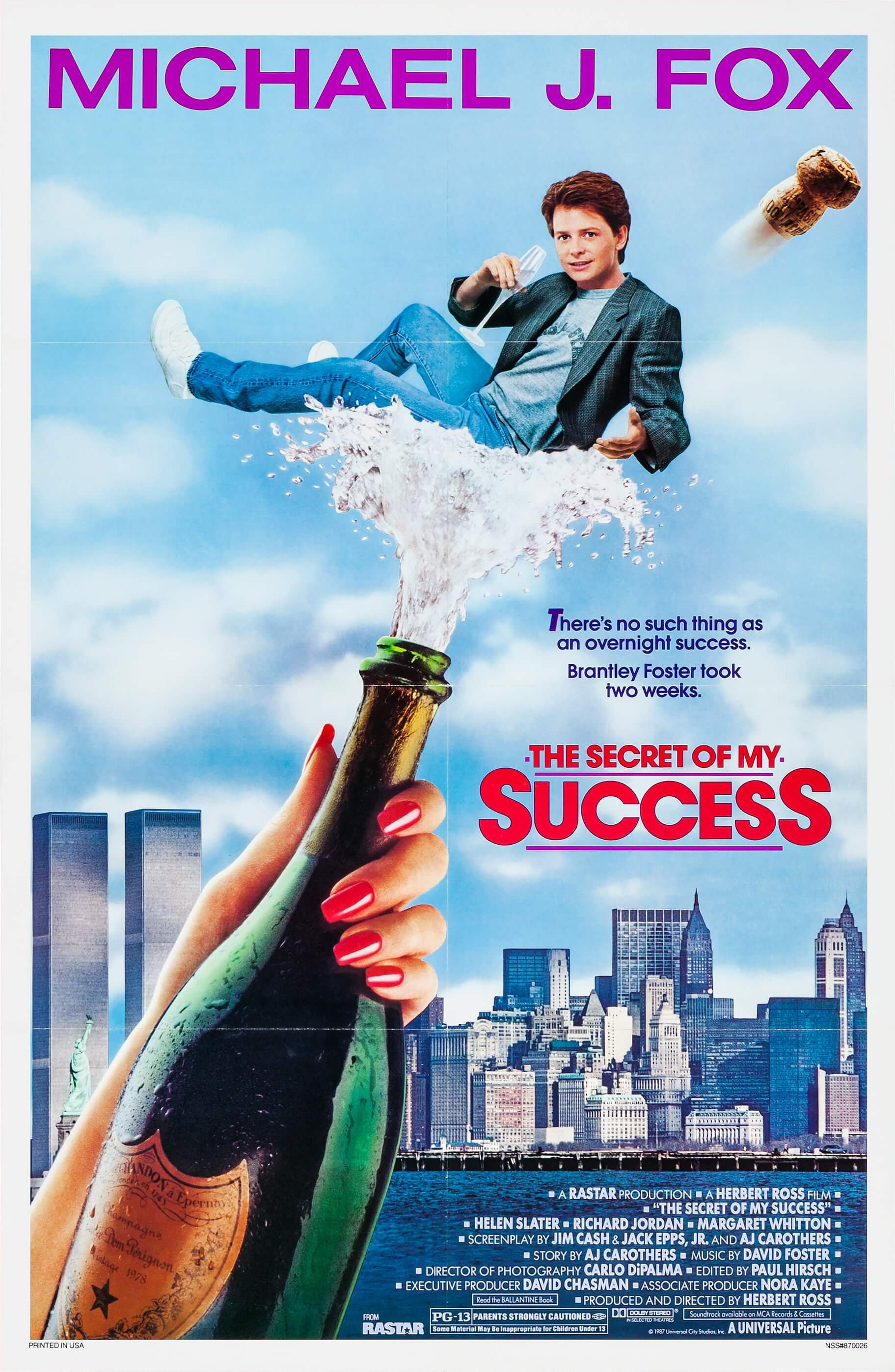 Mega Sized Movie Poster Image for The Secret of my Success 