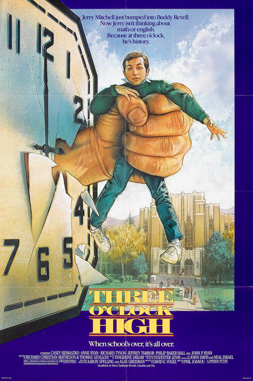 Three O' Clock High Movie Poster