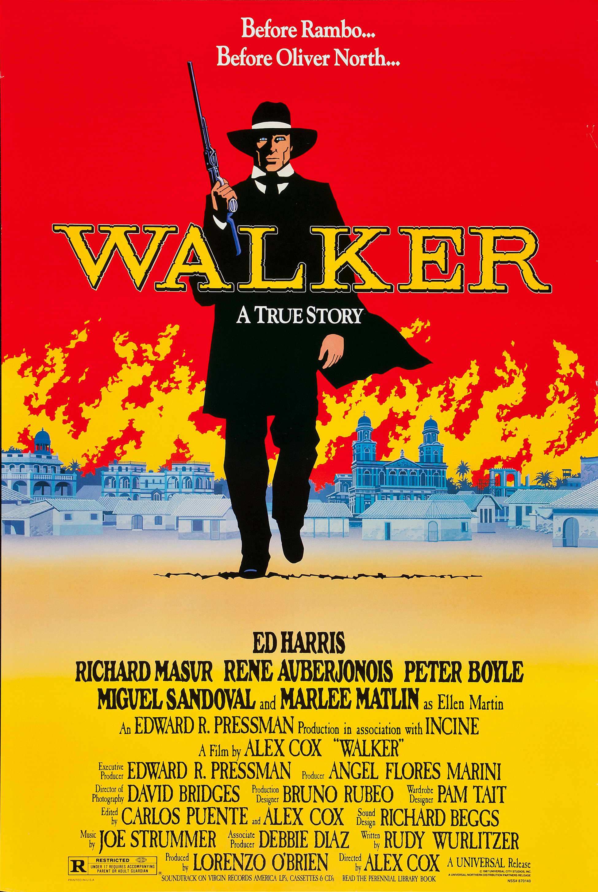Mega Sized Movie Poster Image for Walker 