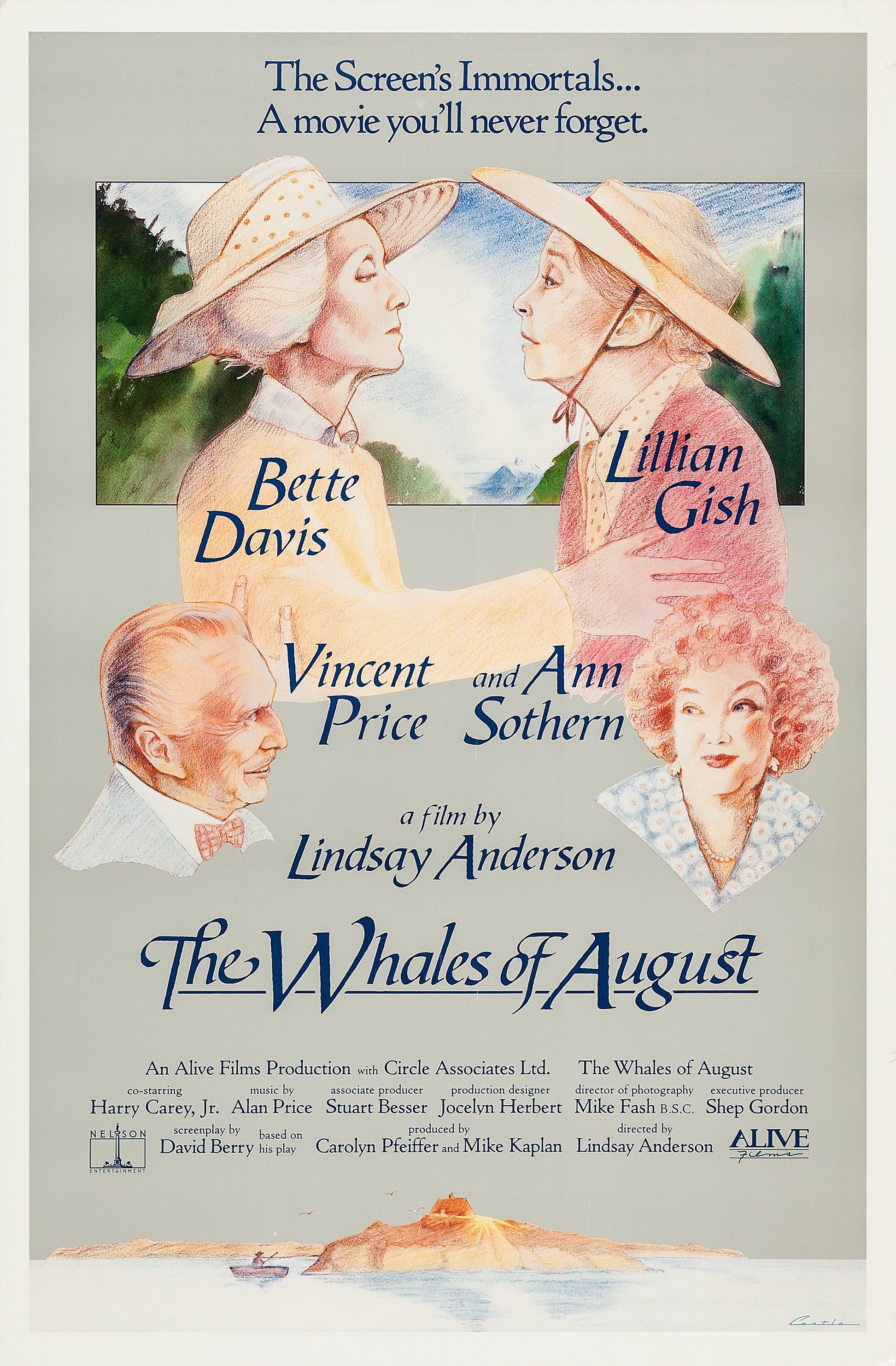 Mega Sized Movie Poster Image for The Whales of August (#1 of 3)