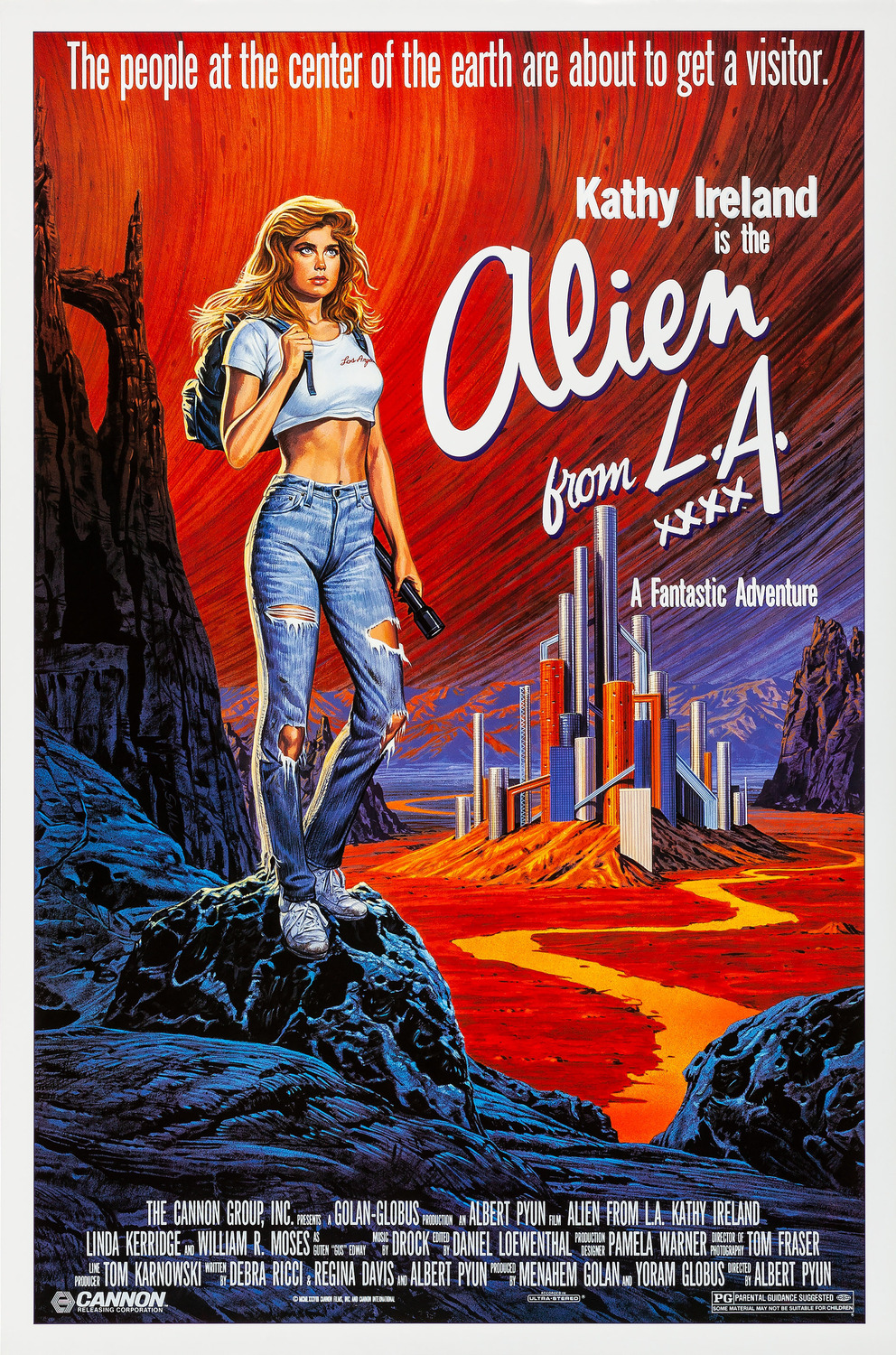 Extra Large Movie Poster Image for Alien from L.A. 