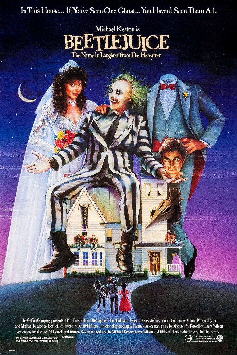Extra Large Movie Poster Image for Beetlejuice (#1 of 2)