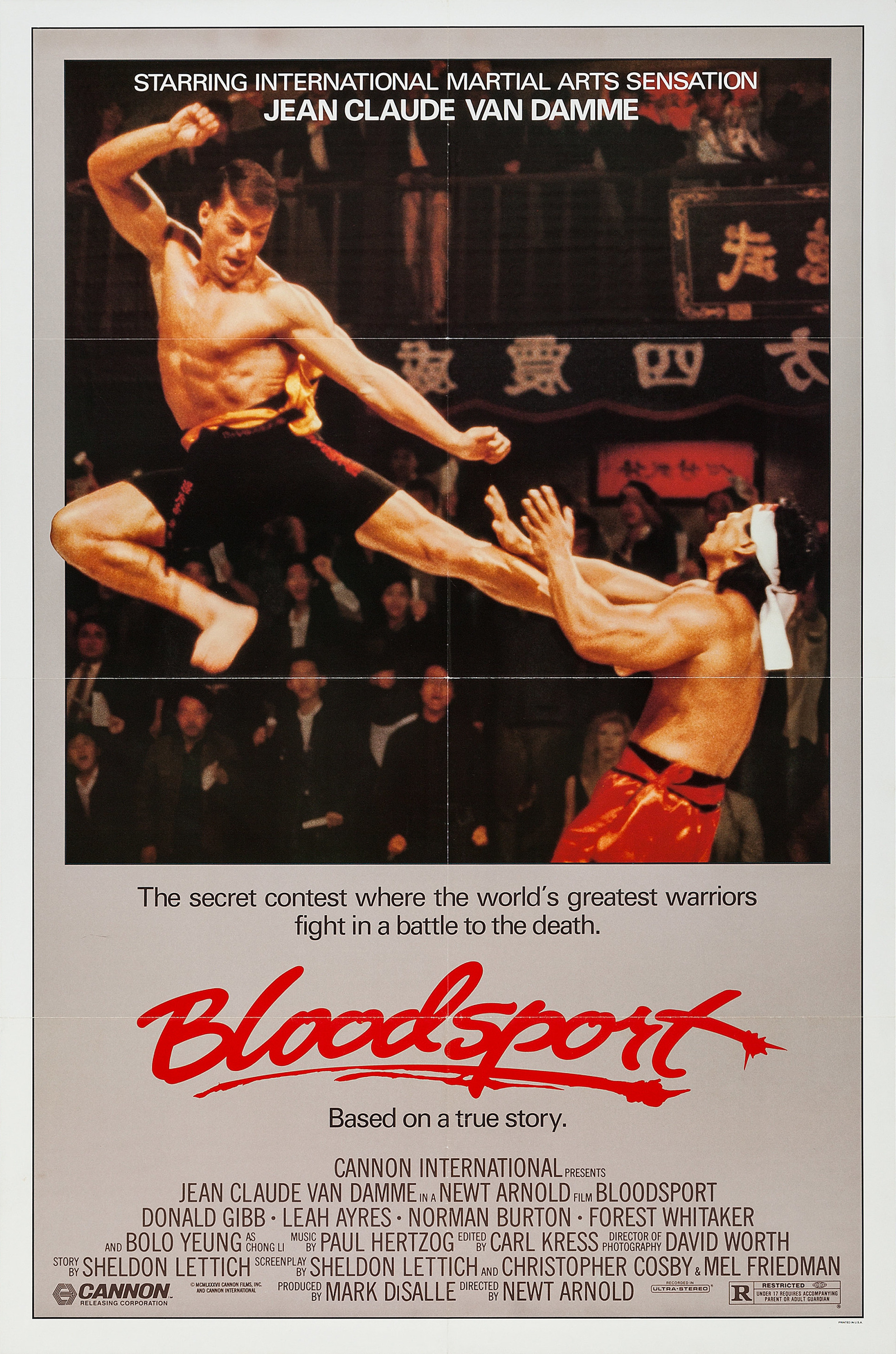 Mega Sized Movie Poster Image for Bloodsport (#1 of 2)