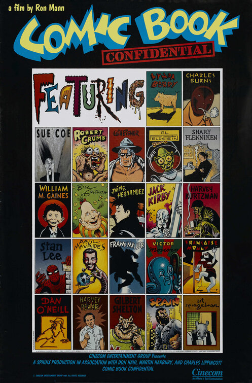 Comic Book Confidential Movie Poster