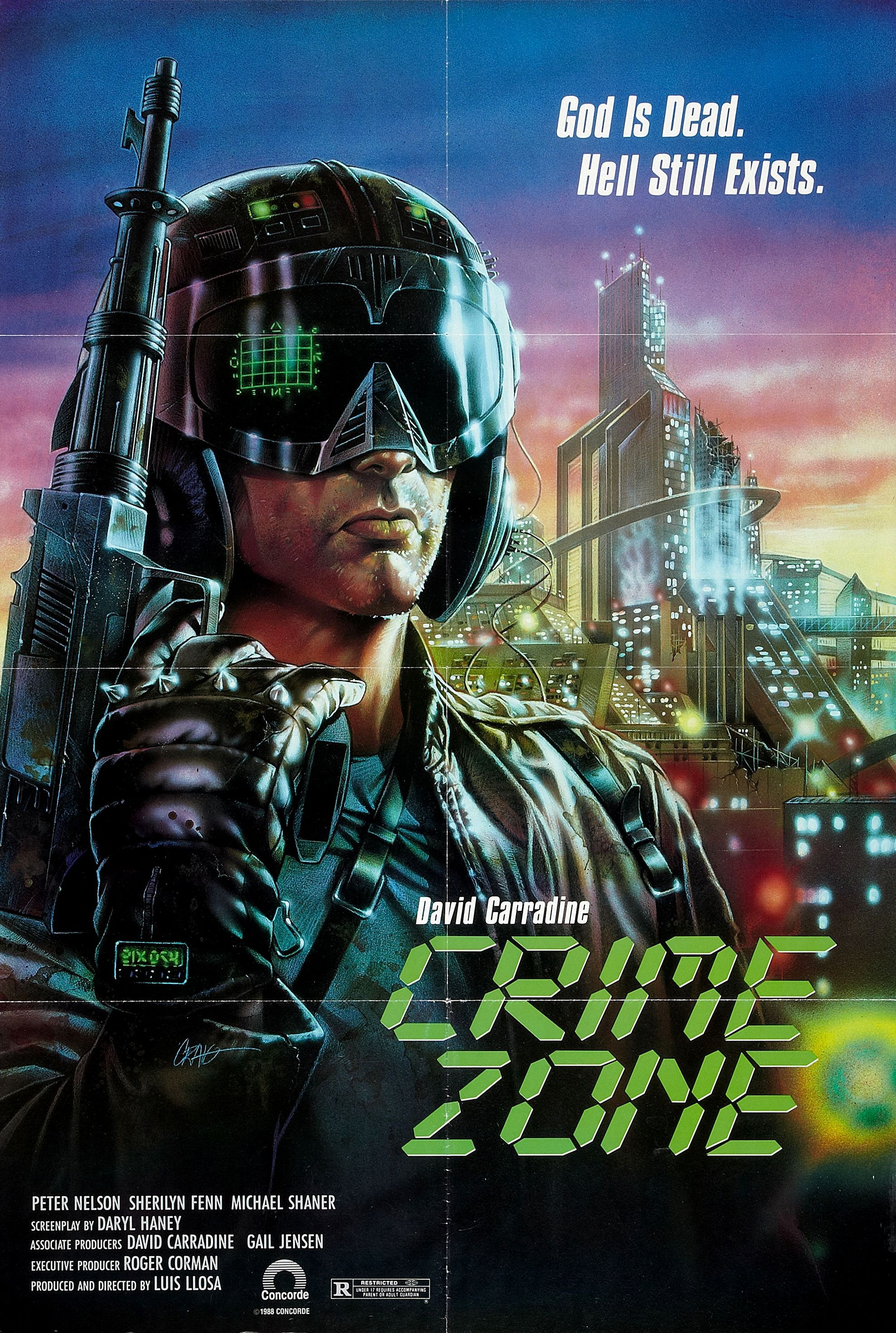 Mega Sized Movie Poster Image for Crime Zone 