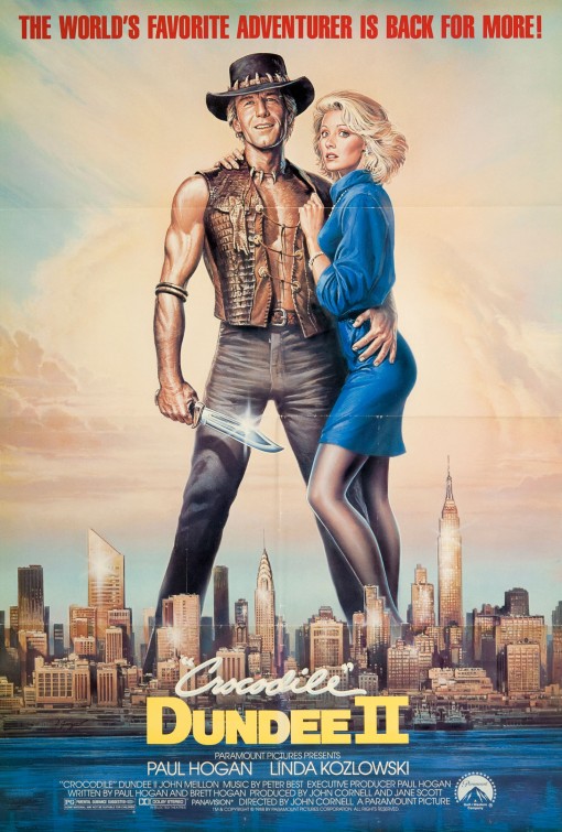 Crocodile Dundee II Movie Poster