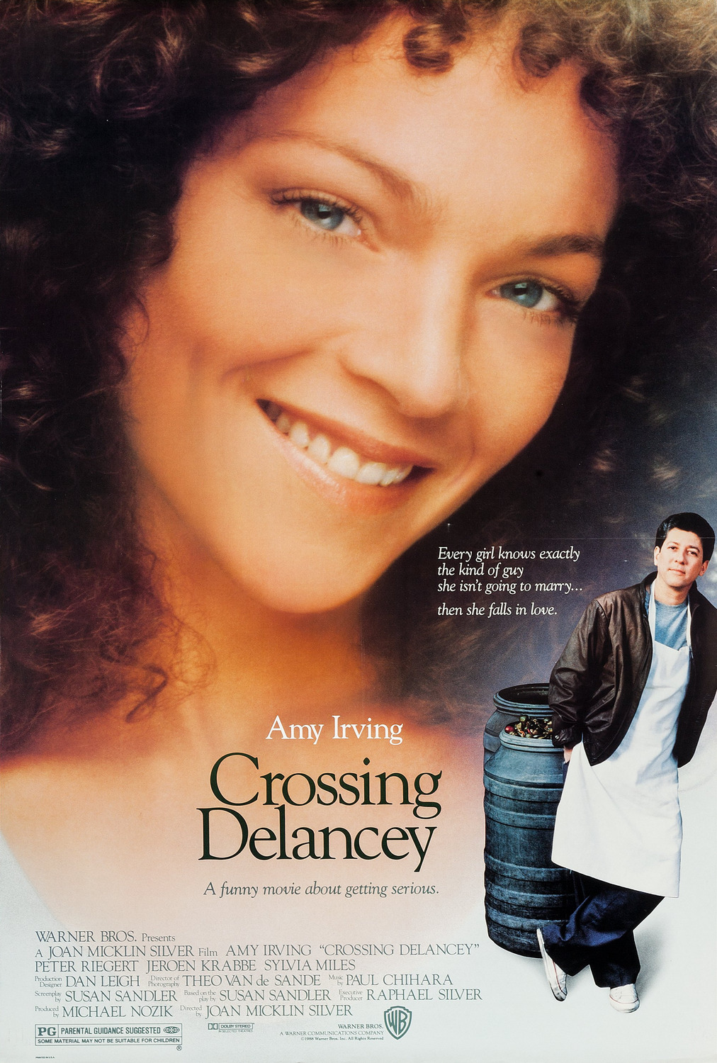 Extra Large Movie Poster Image for Crossing Delancey 