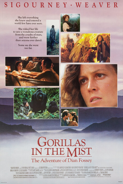 Gorillas in the Mist Movie Poster