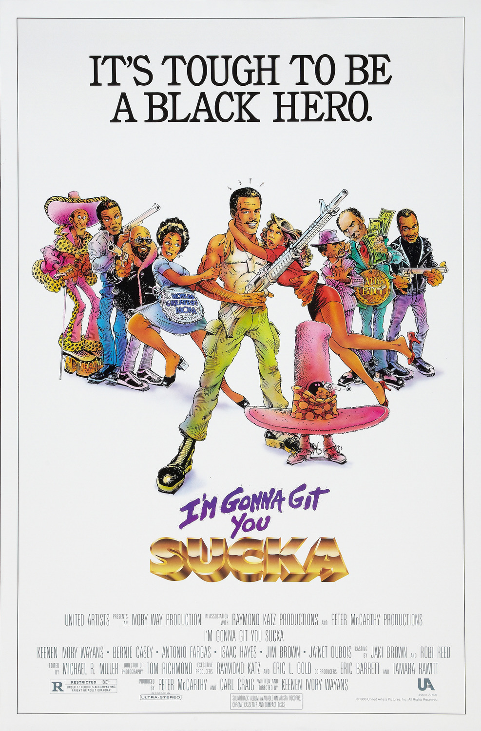 Extra Large Movie Poster Image for I'm Gonna Git You Sucka 