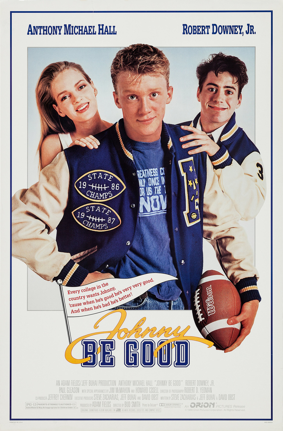 Extra Large Movie Poster Image for Johnny Be Good (#1 of 2)