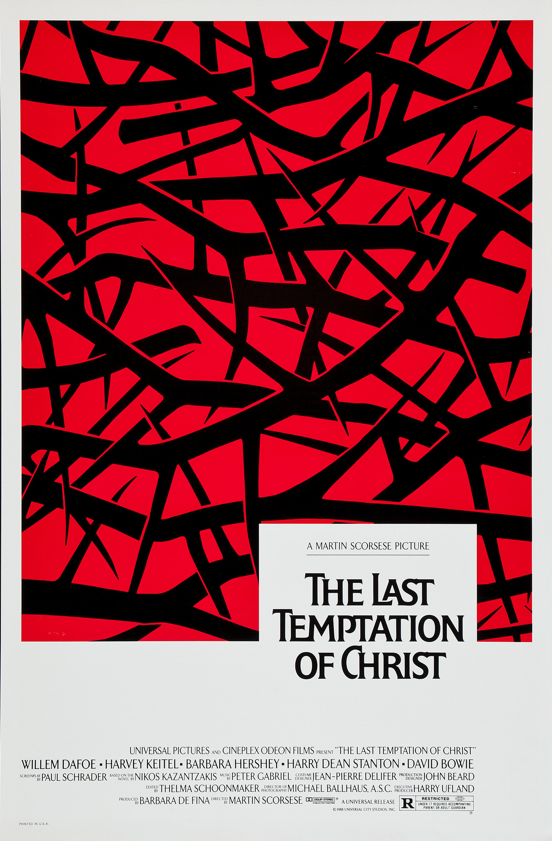 Mega Sized Movie Poster Image for The Last Temptation of Christ (#1 of 2)