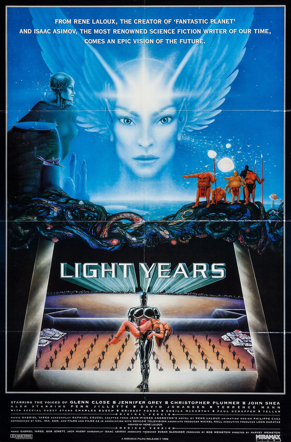 Extra Large Movie Poster Image for Light Years 