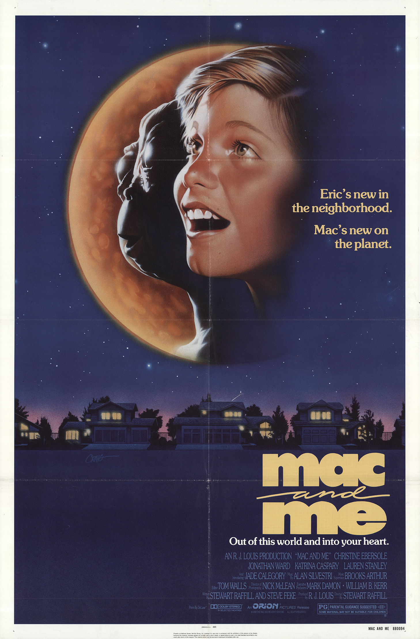 Mega Sized Movie Poster Image for Mac and Me 