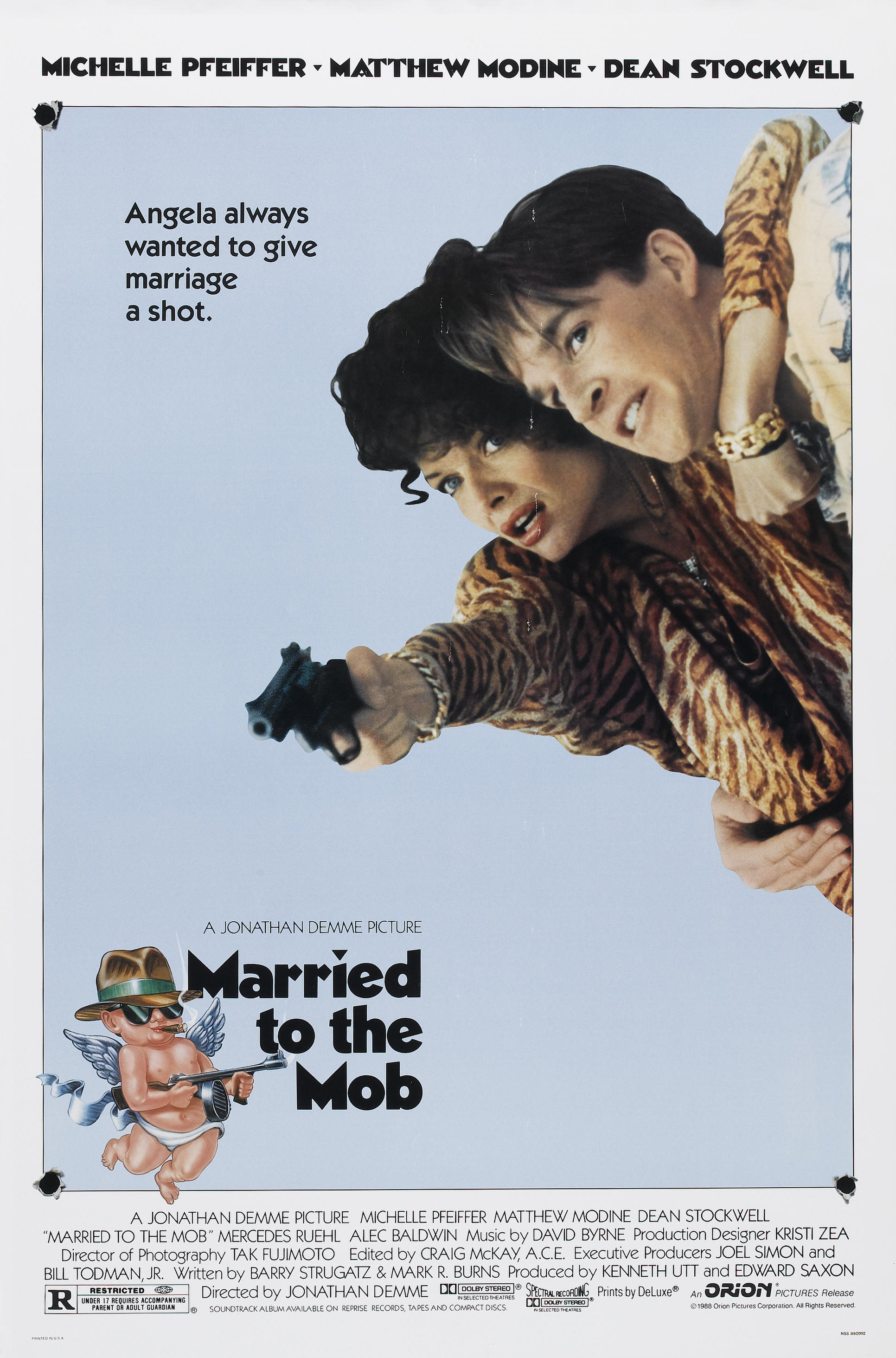 Mega Sized Movie Poster Image for Married to the Mob (#1 of 2)