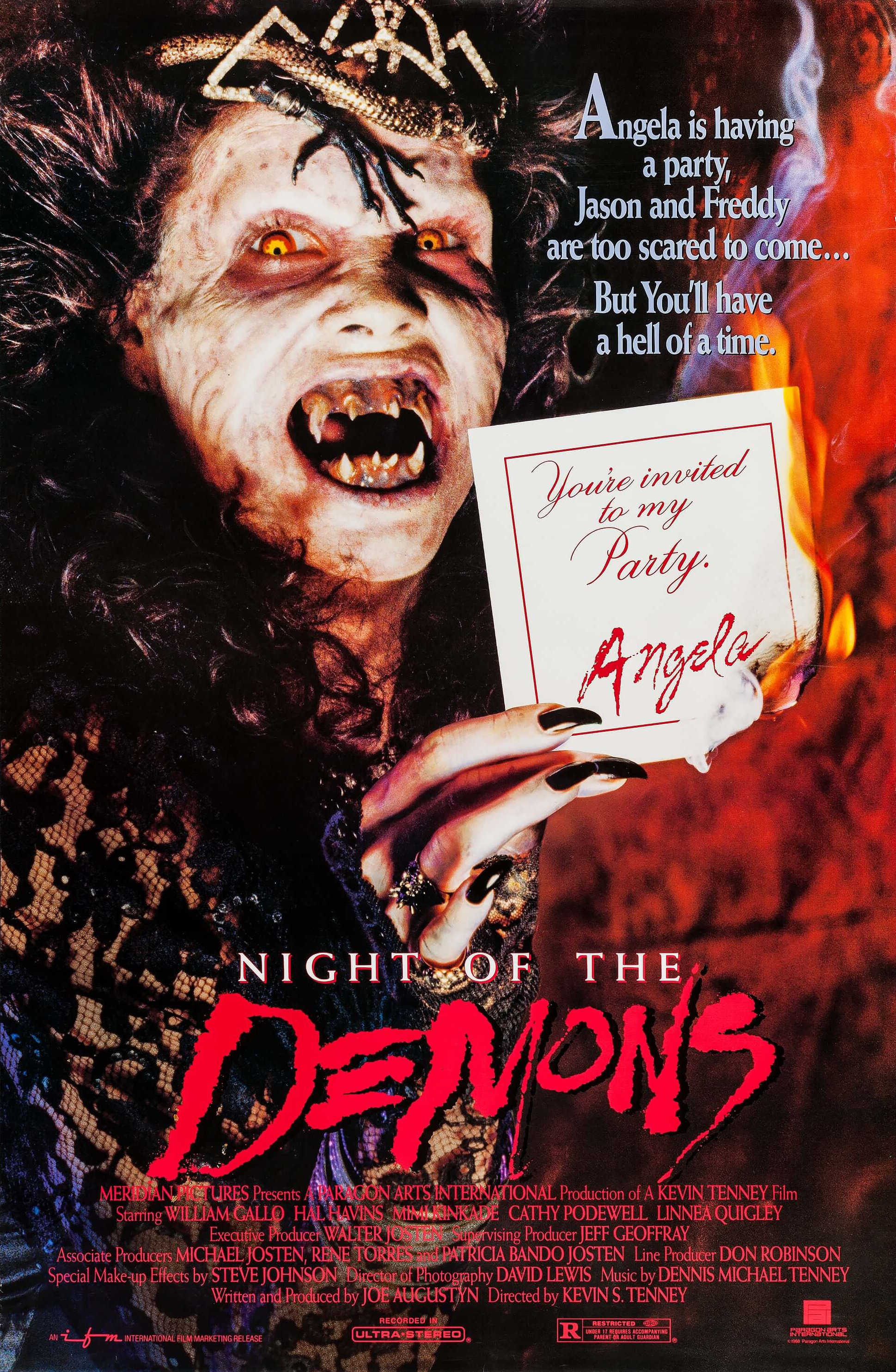 Mega Sized Movie Poster Image for Night of the Demons 