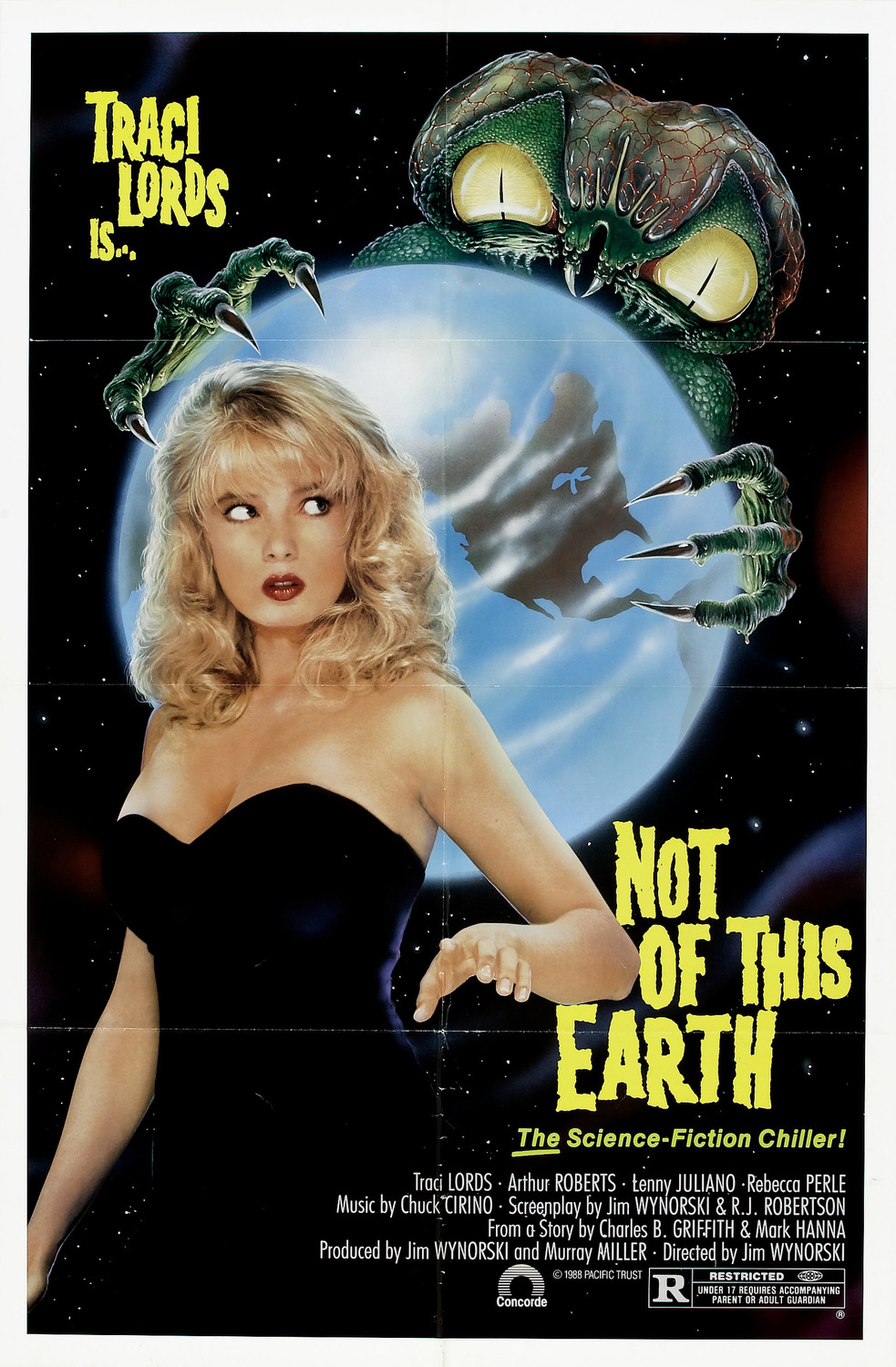 Extra Large Movie Poster Image for Not of This Earth 