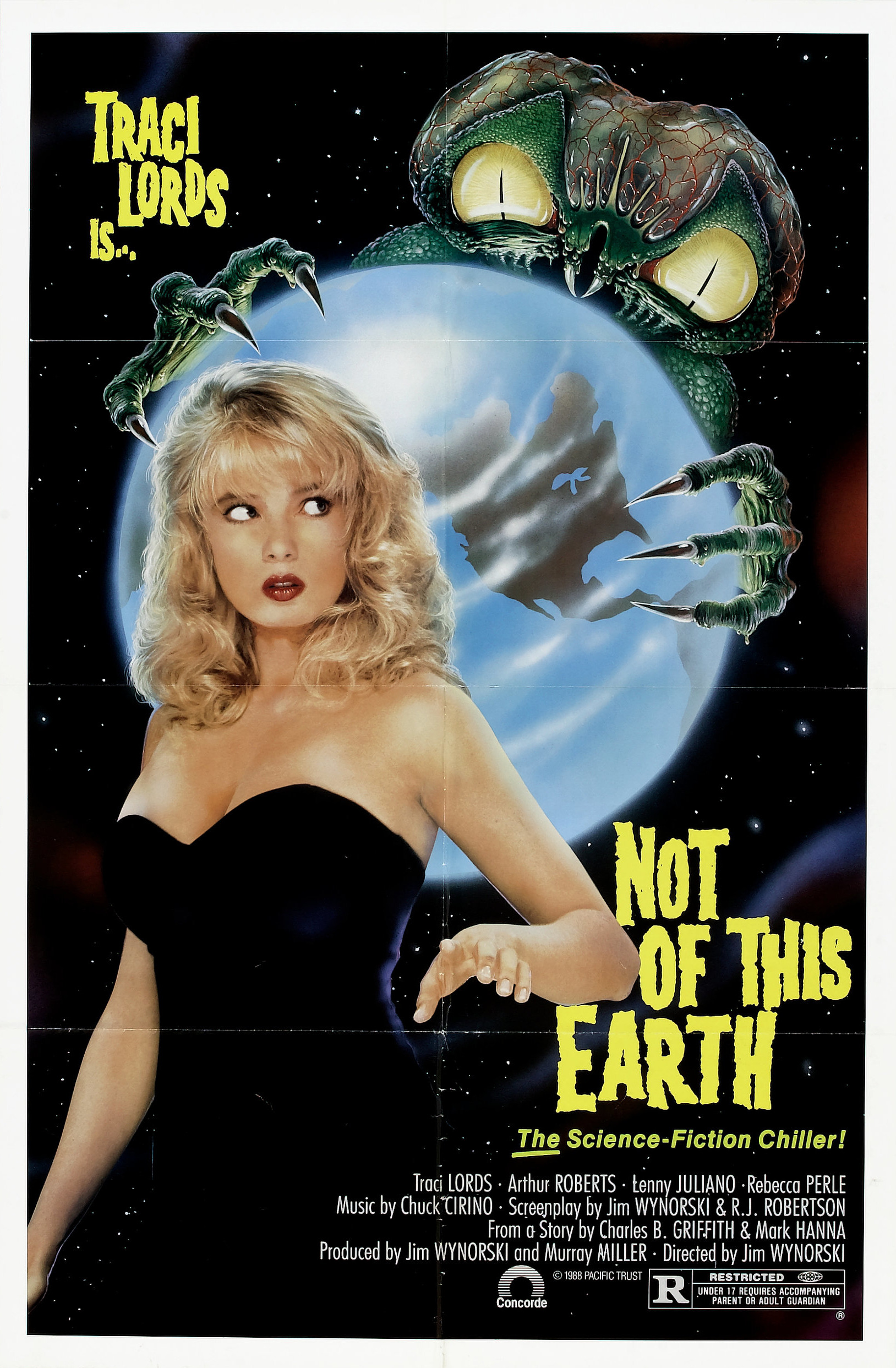 Mega Sized Movie Poster Image for Not of This Earth 