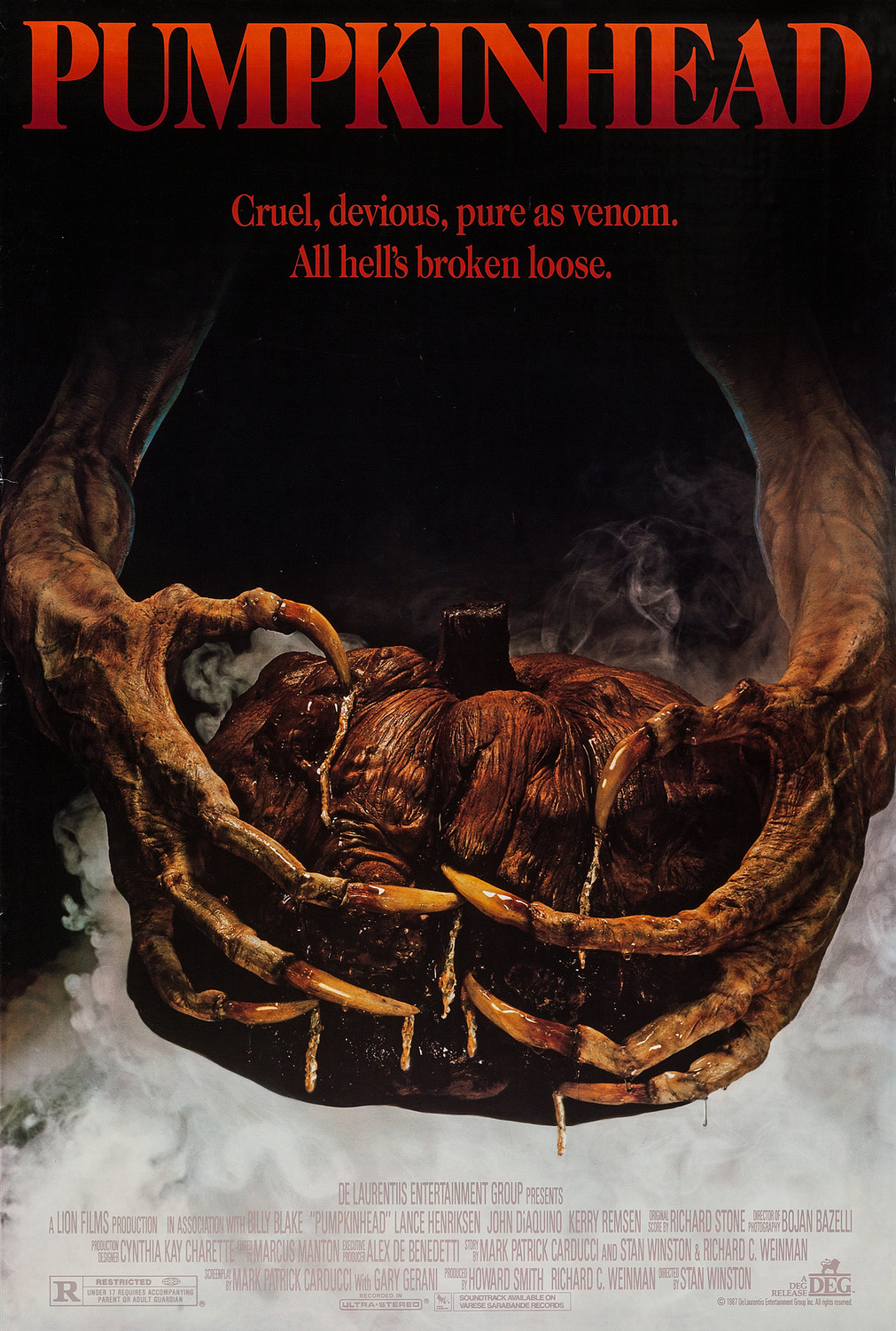 Extra Large Movie Poster Image for Pumpkinhead (#1 of 3)