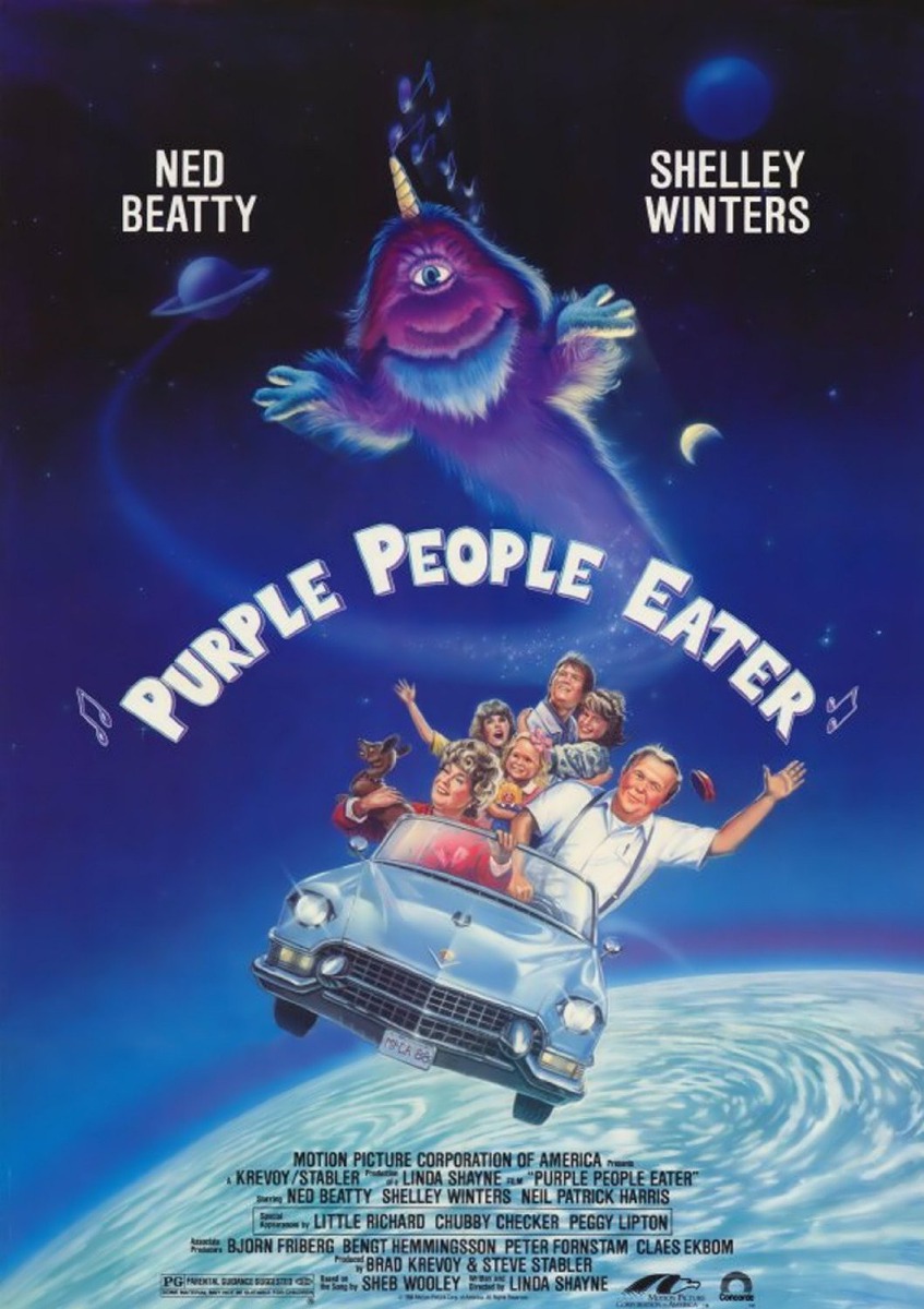 Extra Large Movie Poster Image for Purple People Eater 
