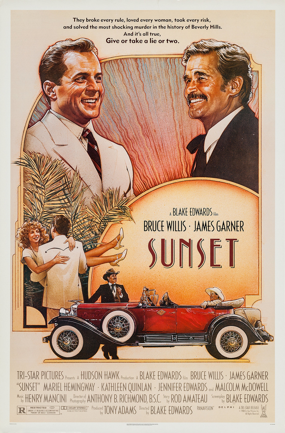 Extra Large Movie Poster Image for Sunset 