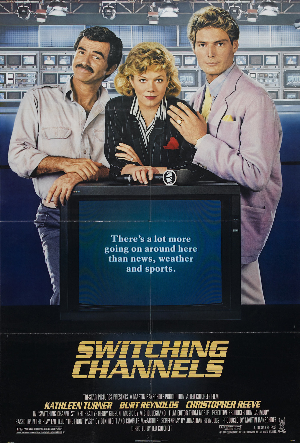 Extra Large Movie Poster Image for Switching Channels 