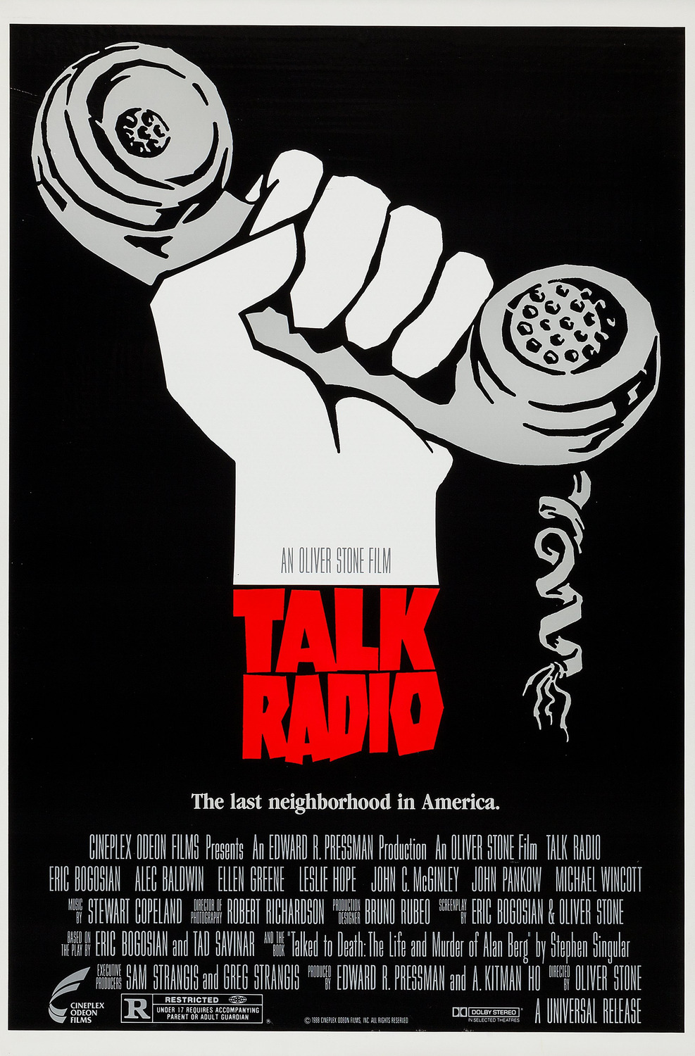 Extra Large Movie Poster Image for Talk Radio 