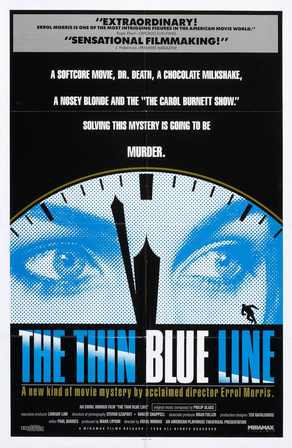 Extra Large Movie Poster Image for The Thin Blue Line 