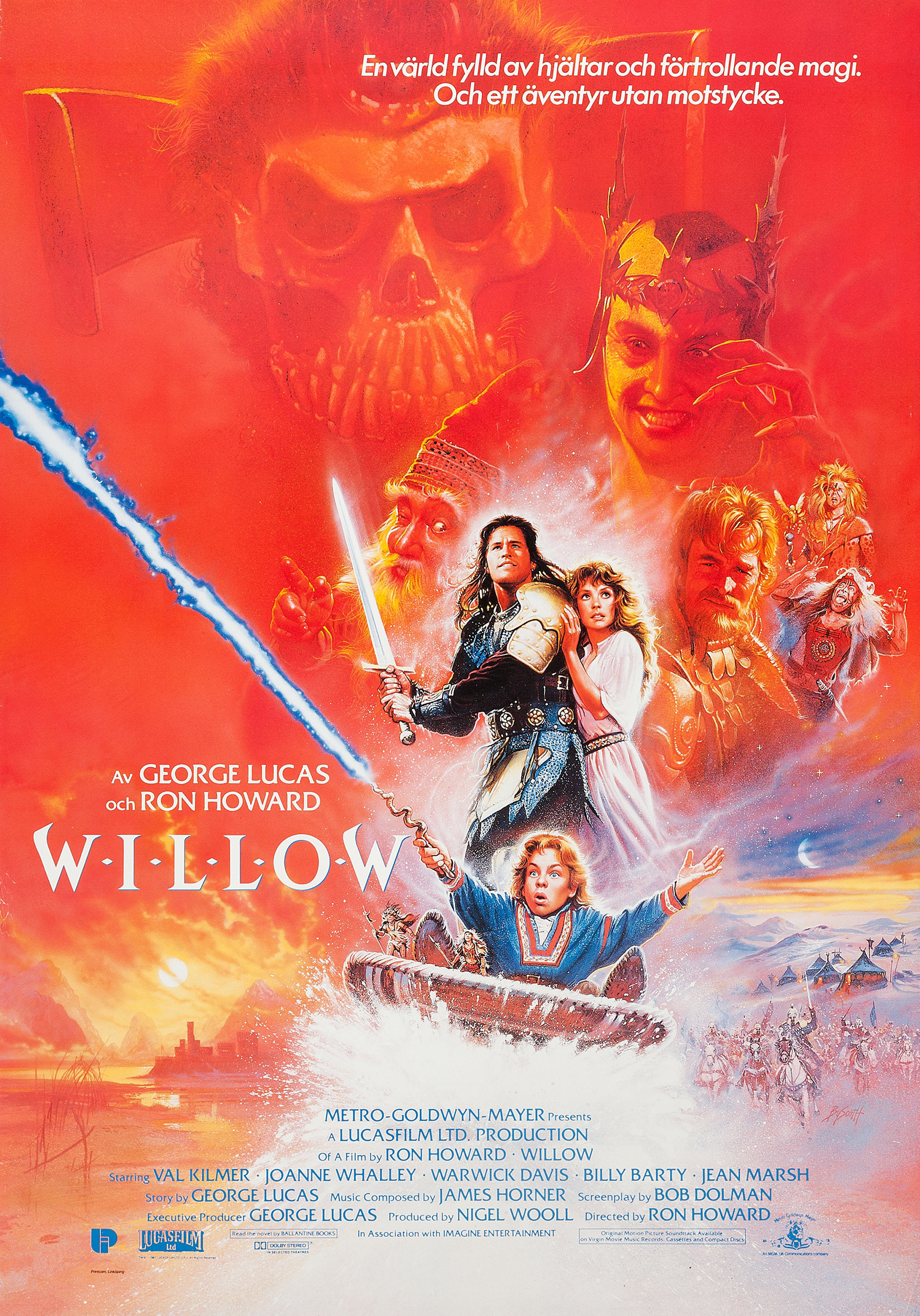 Mega Sized Movie Poster Image for Willow (#4 of 4)