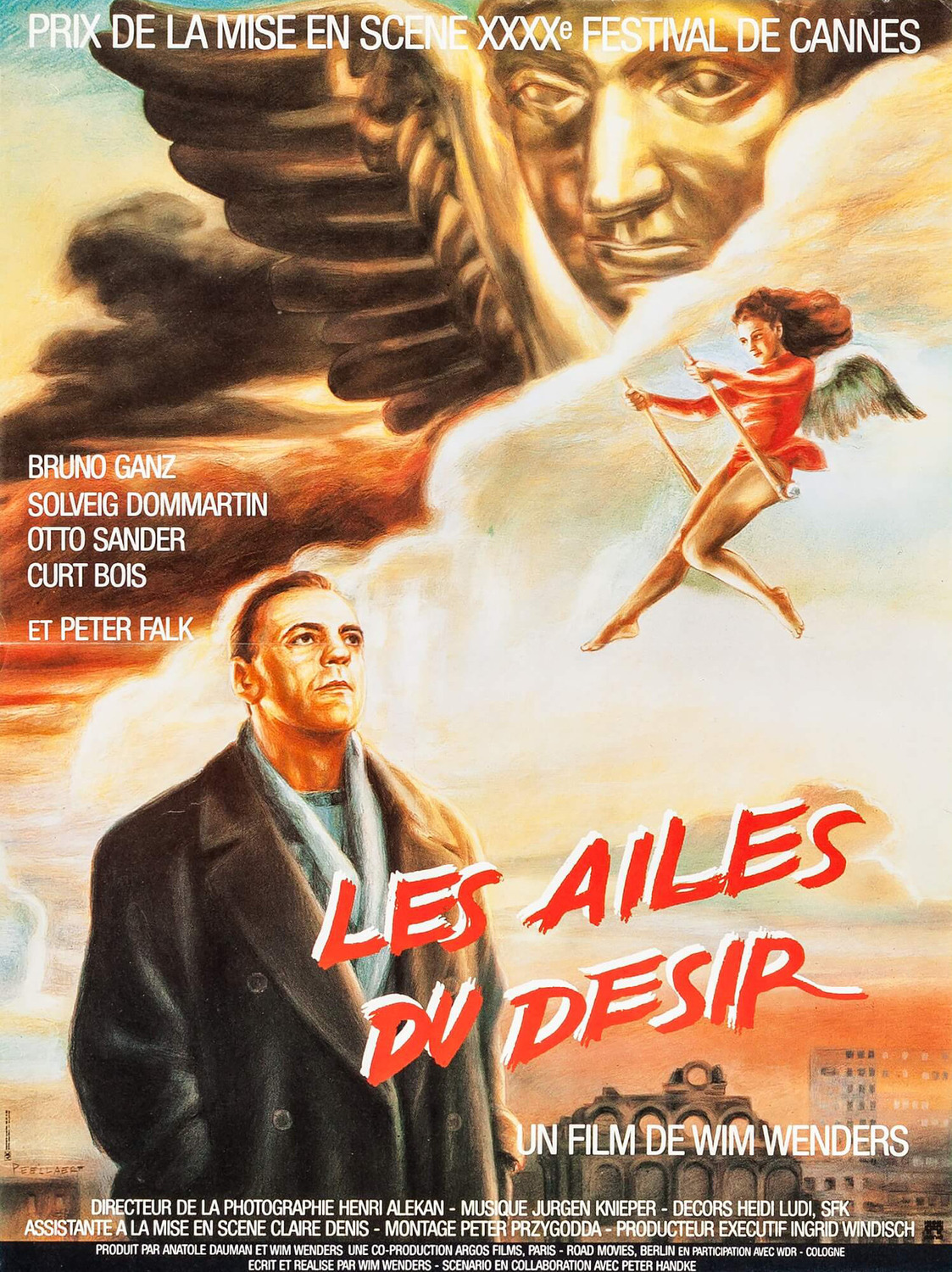 Extra Large Movie Poster Image for Wings of Desire (#4 of 4)