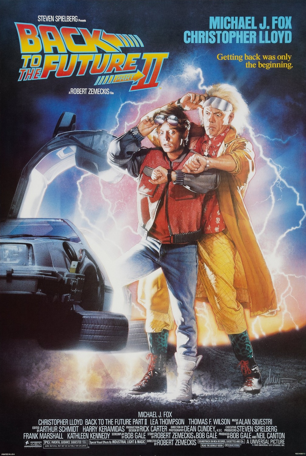 Extra Large Movie Poster Image for Back to the Future Part II (#2 of 5)