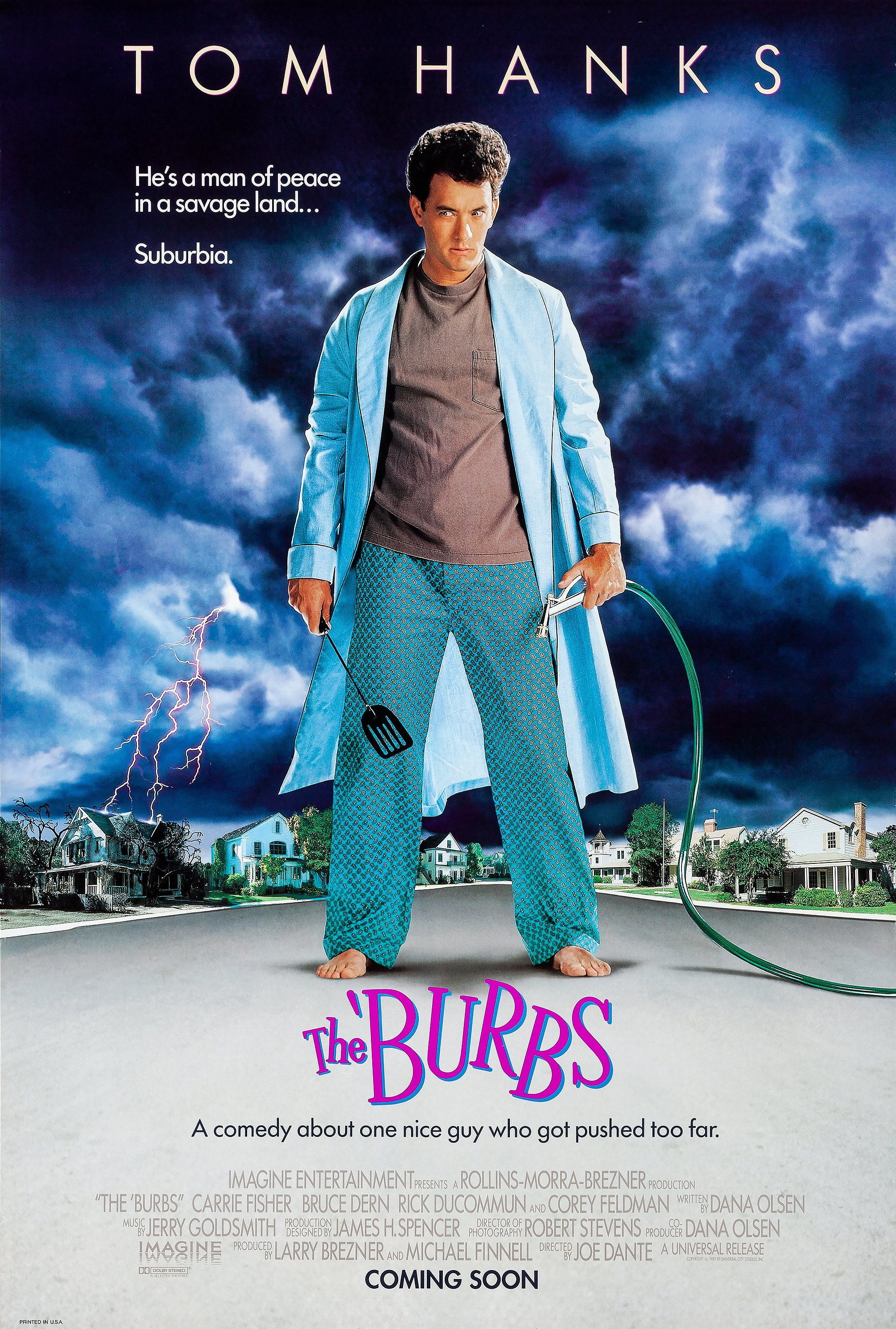 Mega Sized Movie Poster Image for The 'burbs 
