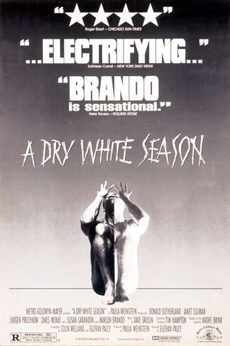A Dry White Season Movie Poster