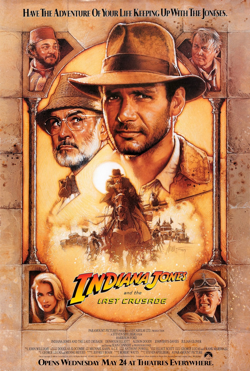 Extra Large Movie Poster Image for Indiana Jones and the Last Crusade (#2 of 4)
