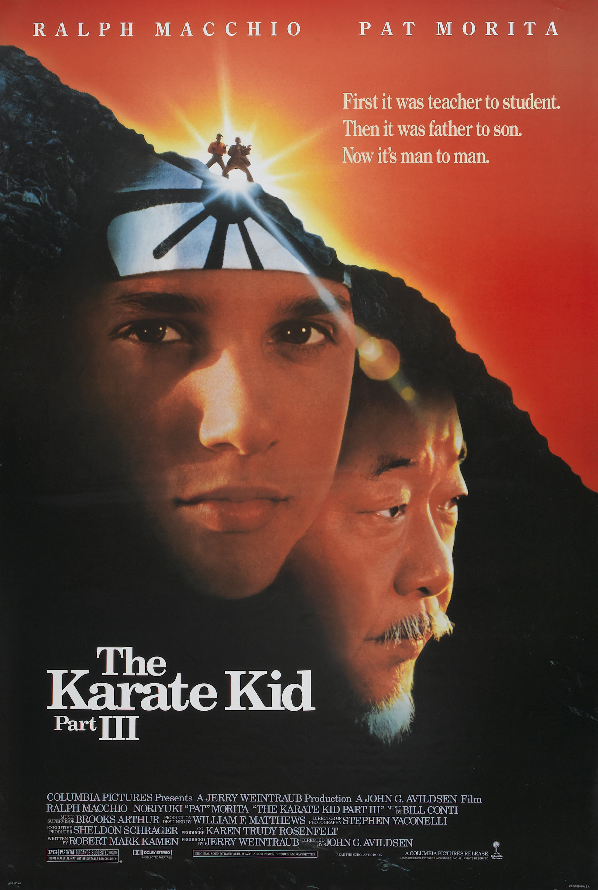 Mega Sized Movie Poster Image for The Karate Kid Part III 